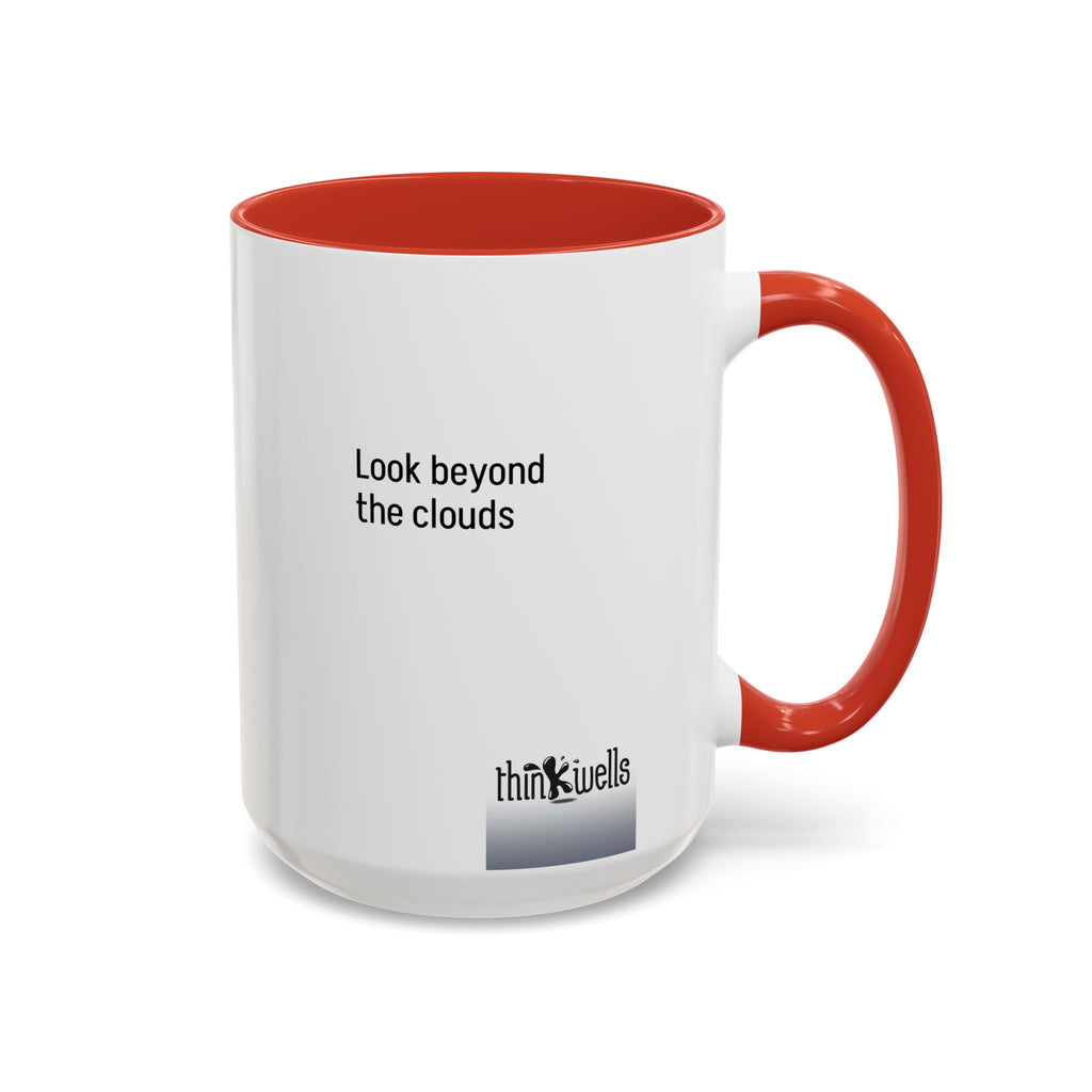 Above the Clouds Accent Ceramic Mug (11/15oz)