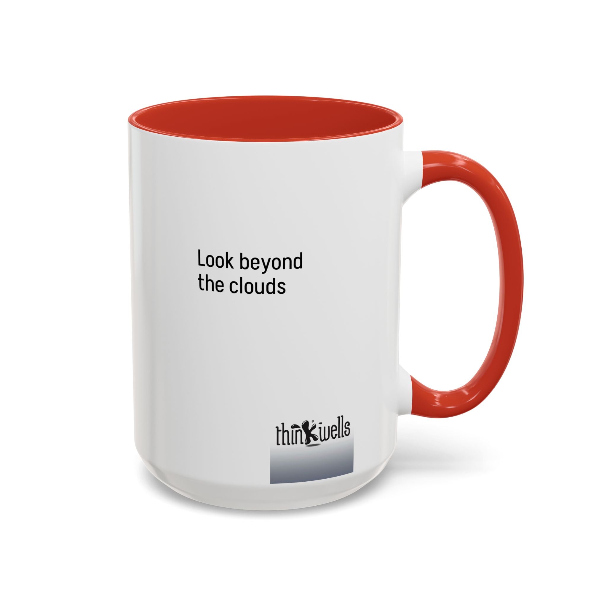 Above the Clouds Accent Ceramic Mug (11/15oz)