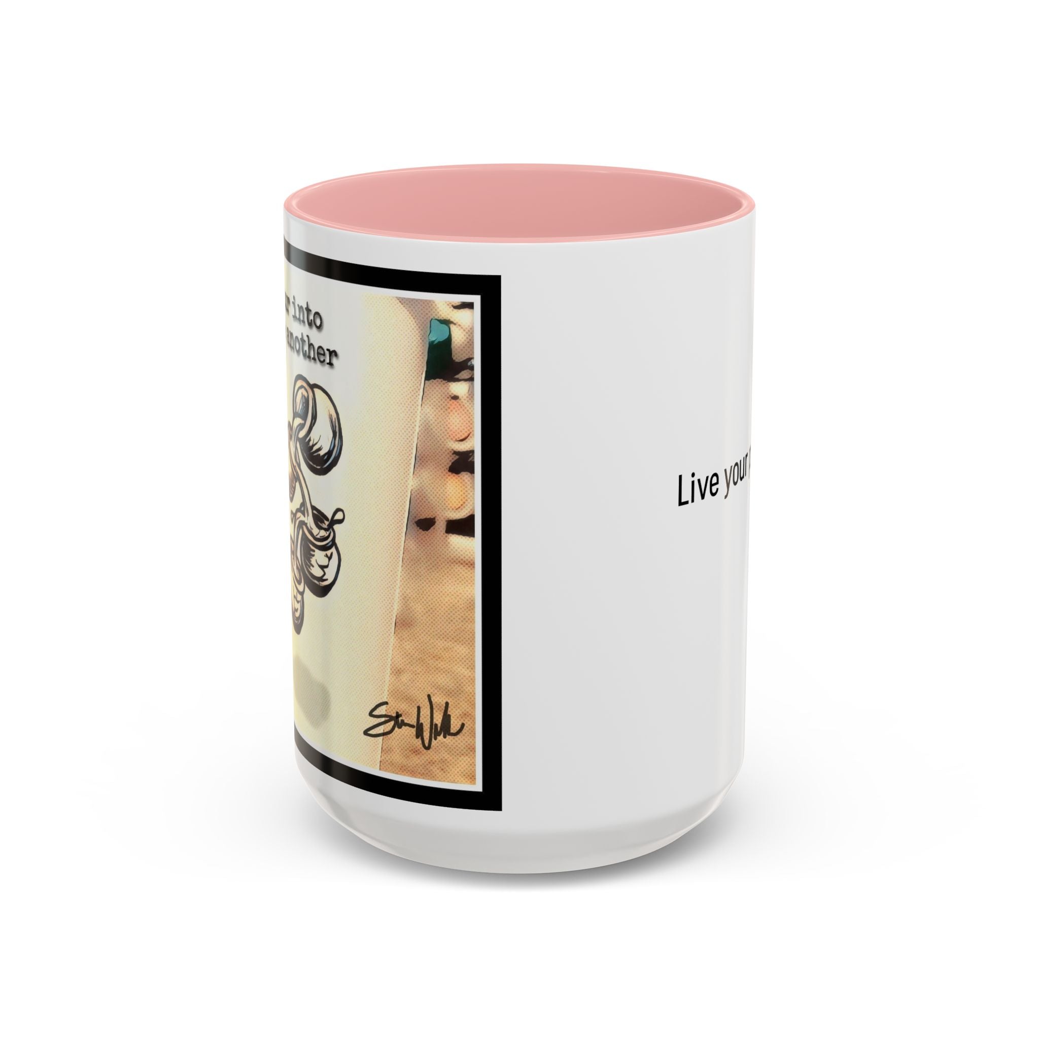 Pour into Others Accent Ceramic Mug (11/15oz)