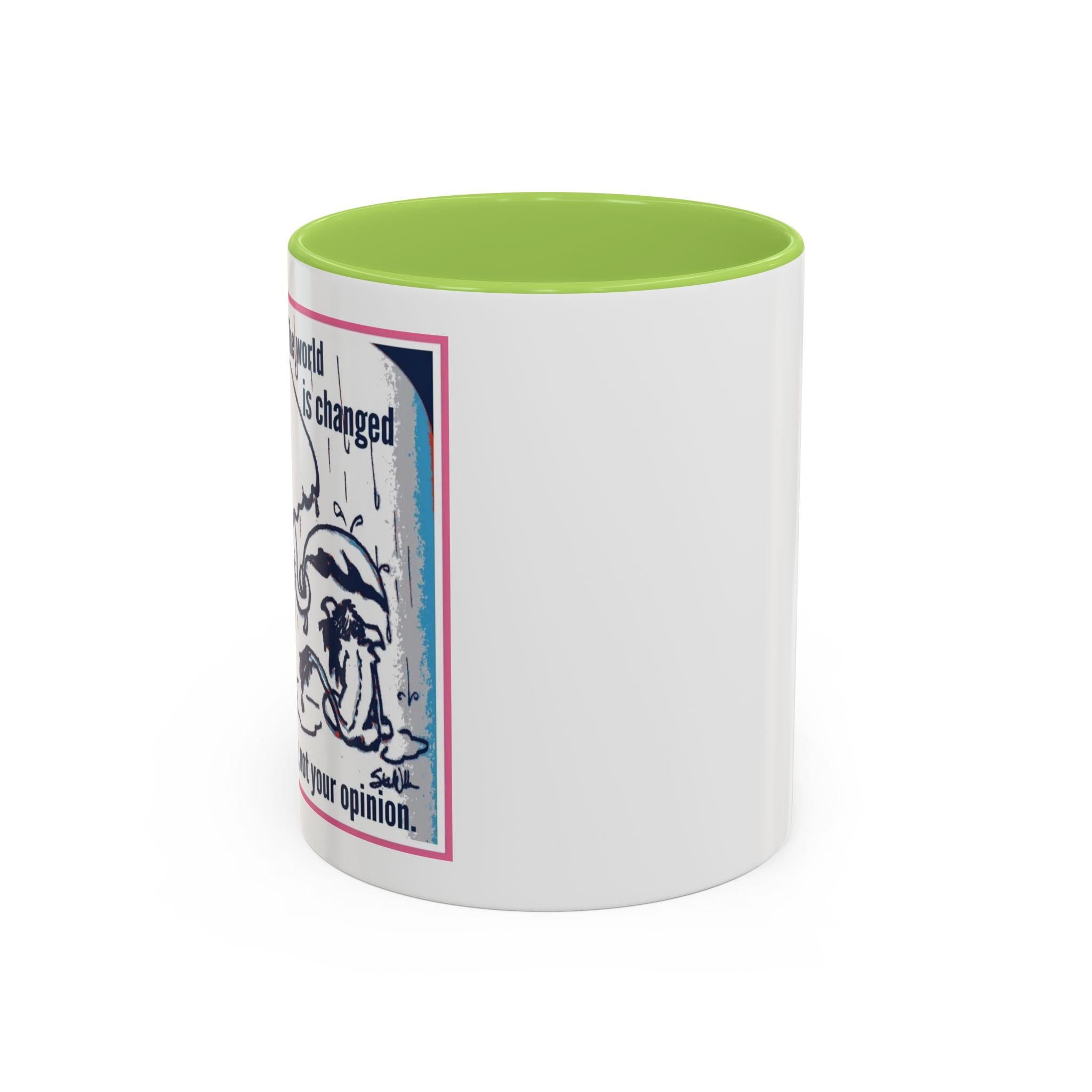How the World is Changed Accent Ceramic Mug (11/15oz)