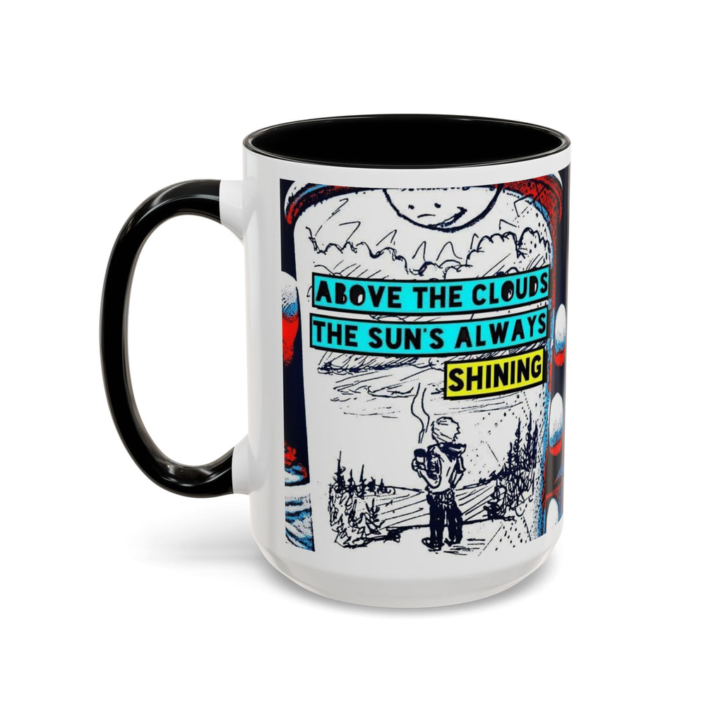 Above the Clouds Accent Ceramic Mug (11/15oz)