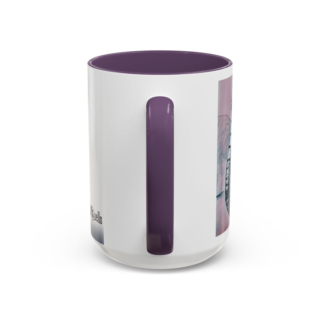 Elephant loves Coffee Accent Ceramic Mug (11/15oz)