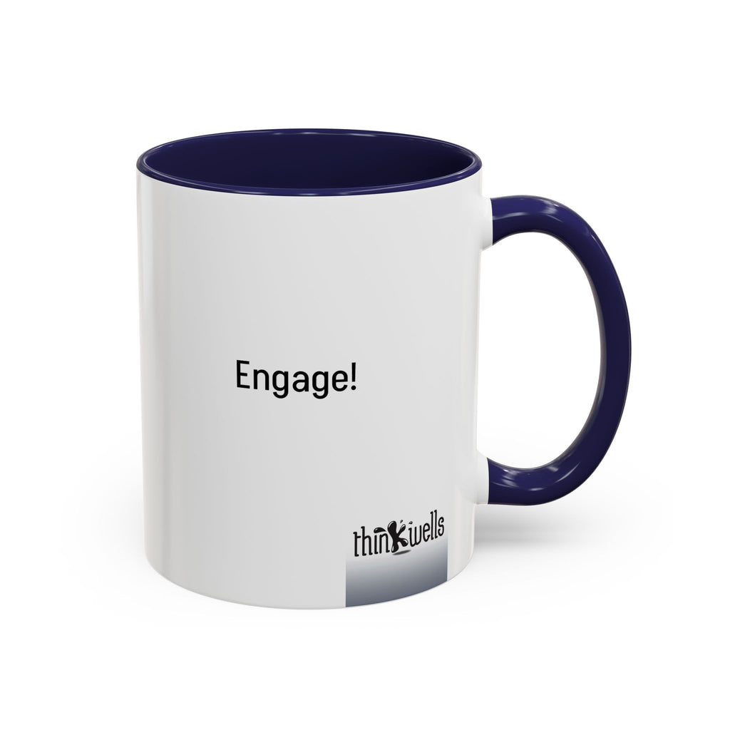 Elephant Engage Accent Ceramic Mug (11/15oz)
