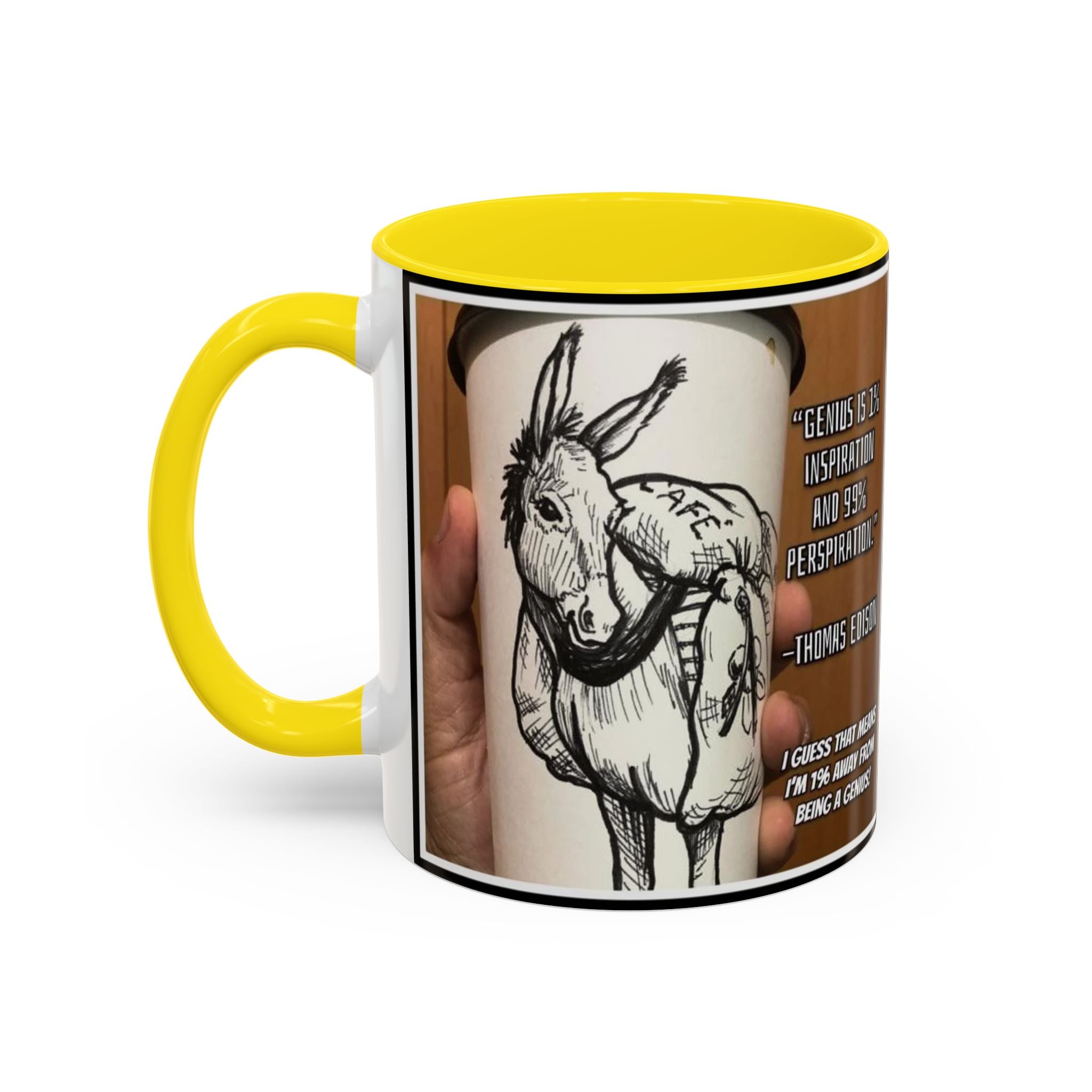 Genius Packmule Accent Ceramic Mug (11/15oz)