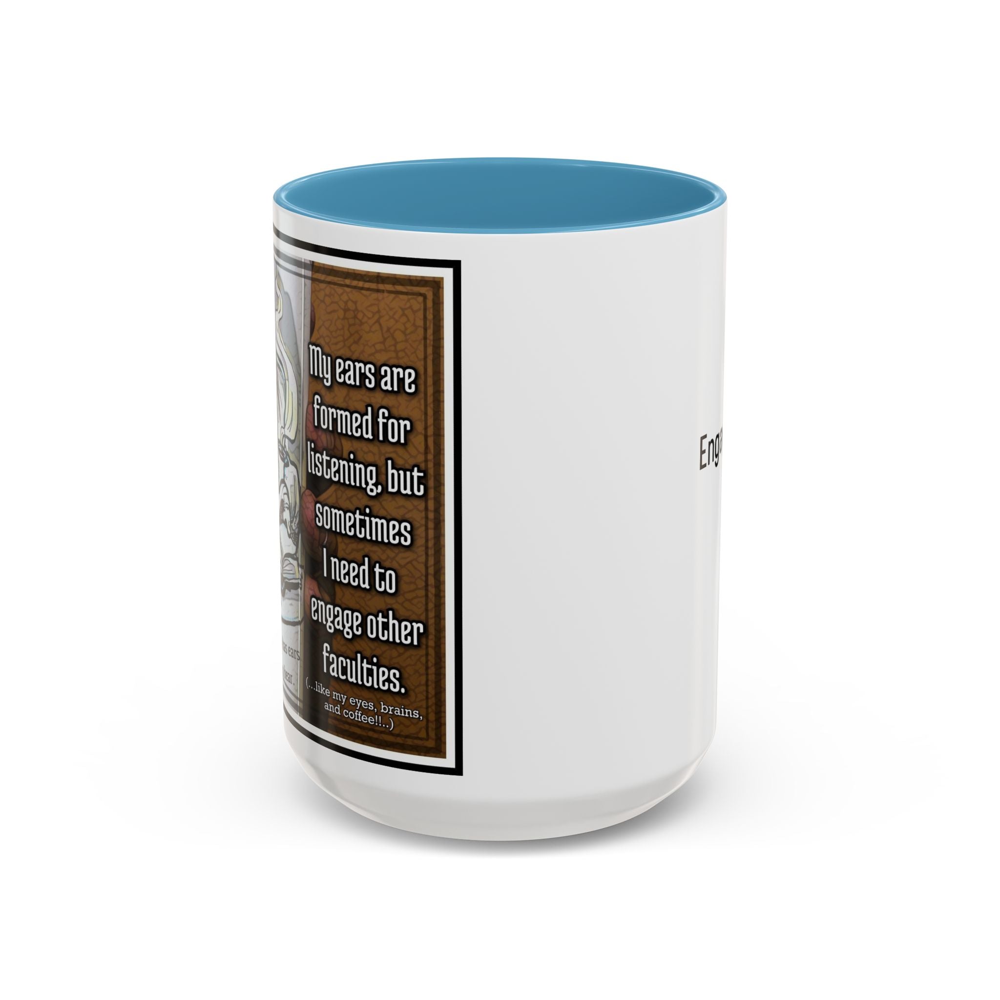 Elephant Engage Accent Ceramic Mug (11/15oz)