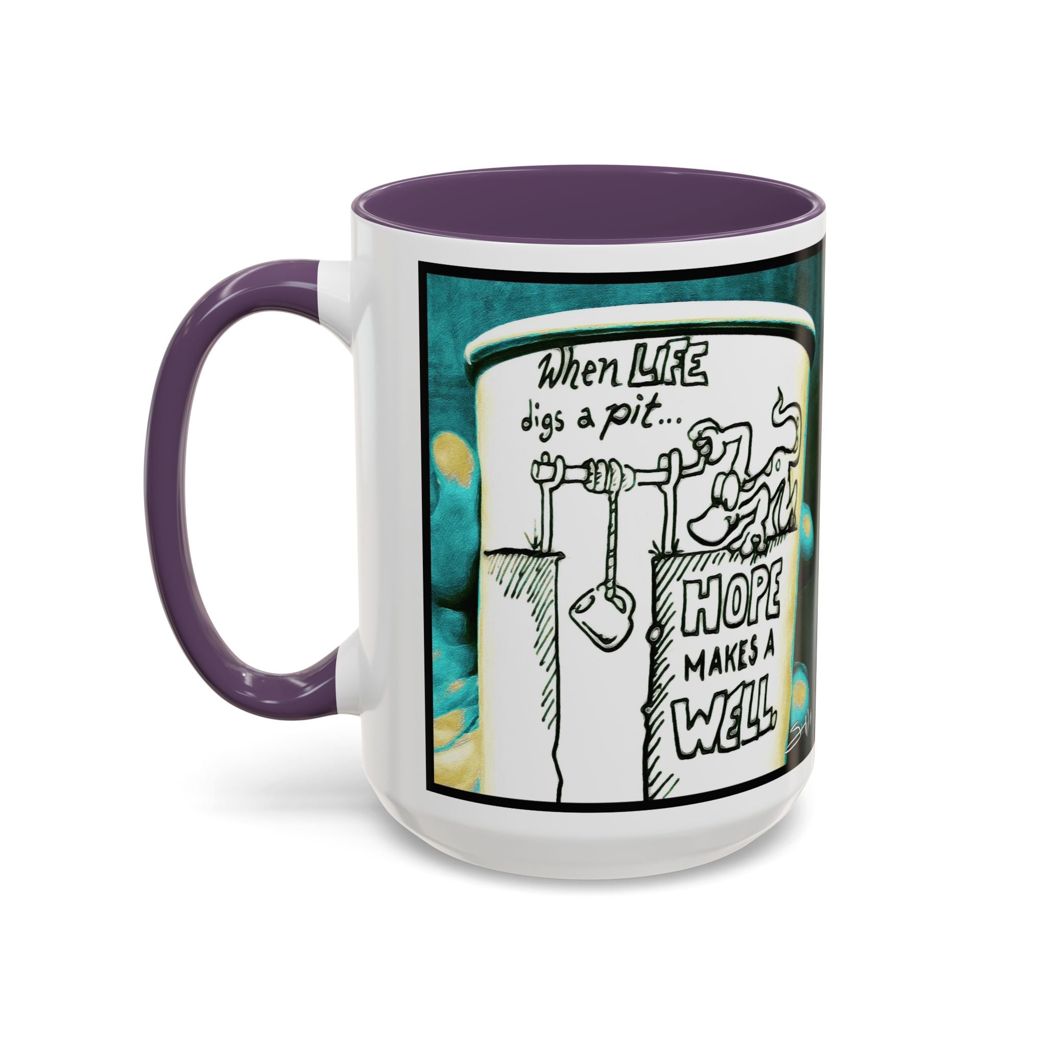 Hope Well Joe Accent Ceramic Mug (11/15oz)
