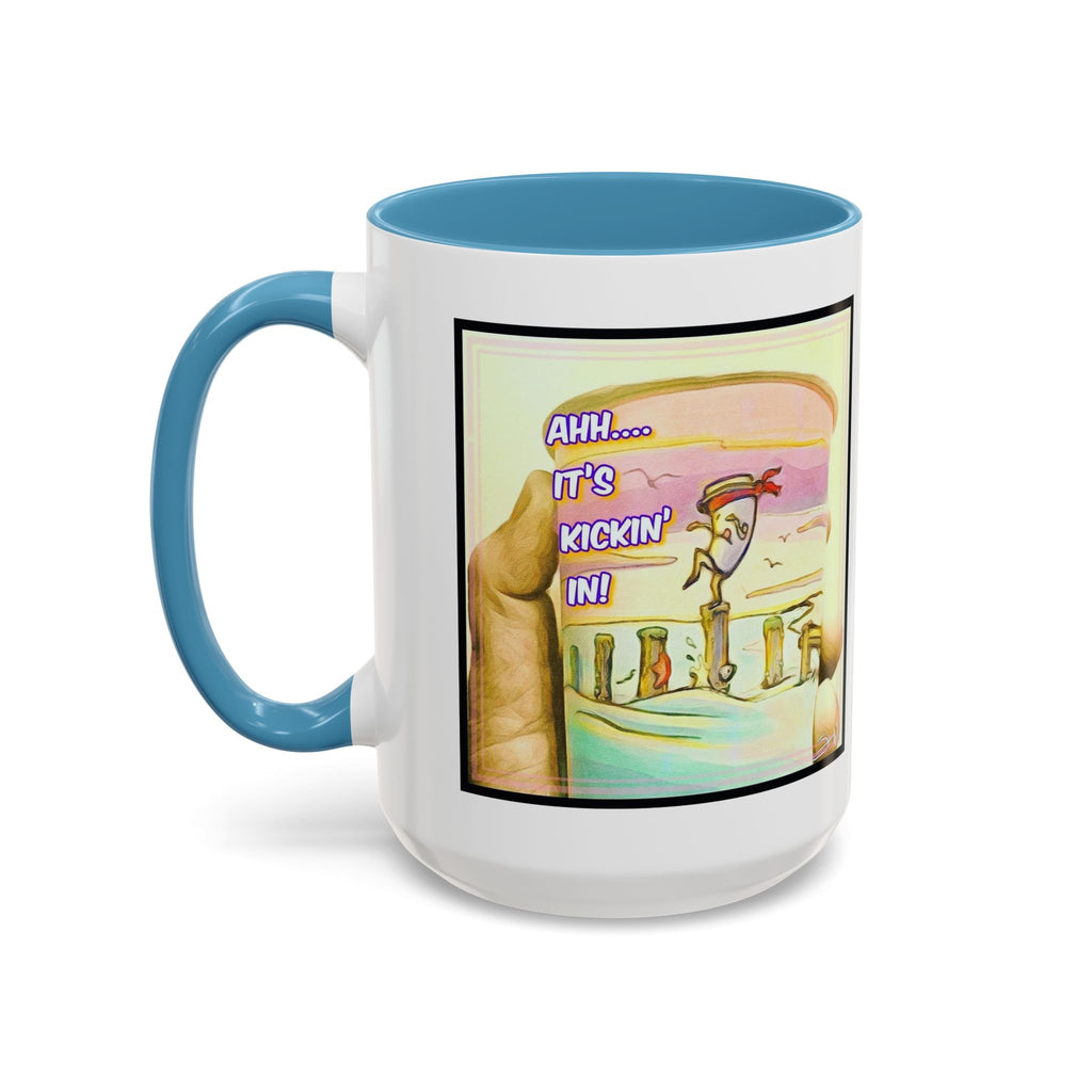 Karate Kickin' in Accent Ceramic Mug (11/15oz)