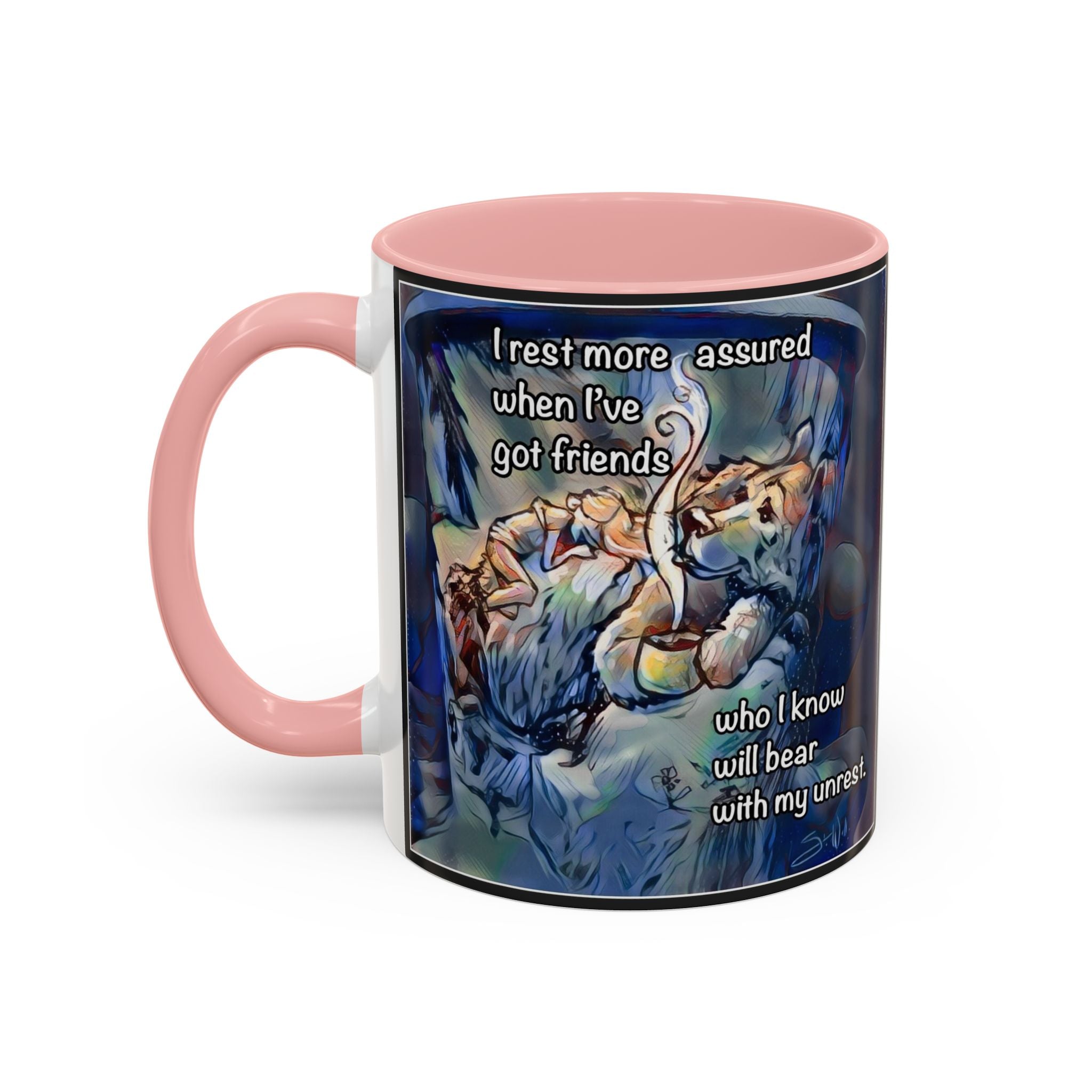 Bear Unrest Accent Ceramic Mug (11/15oz)
