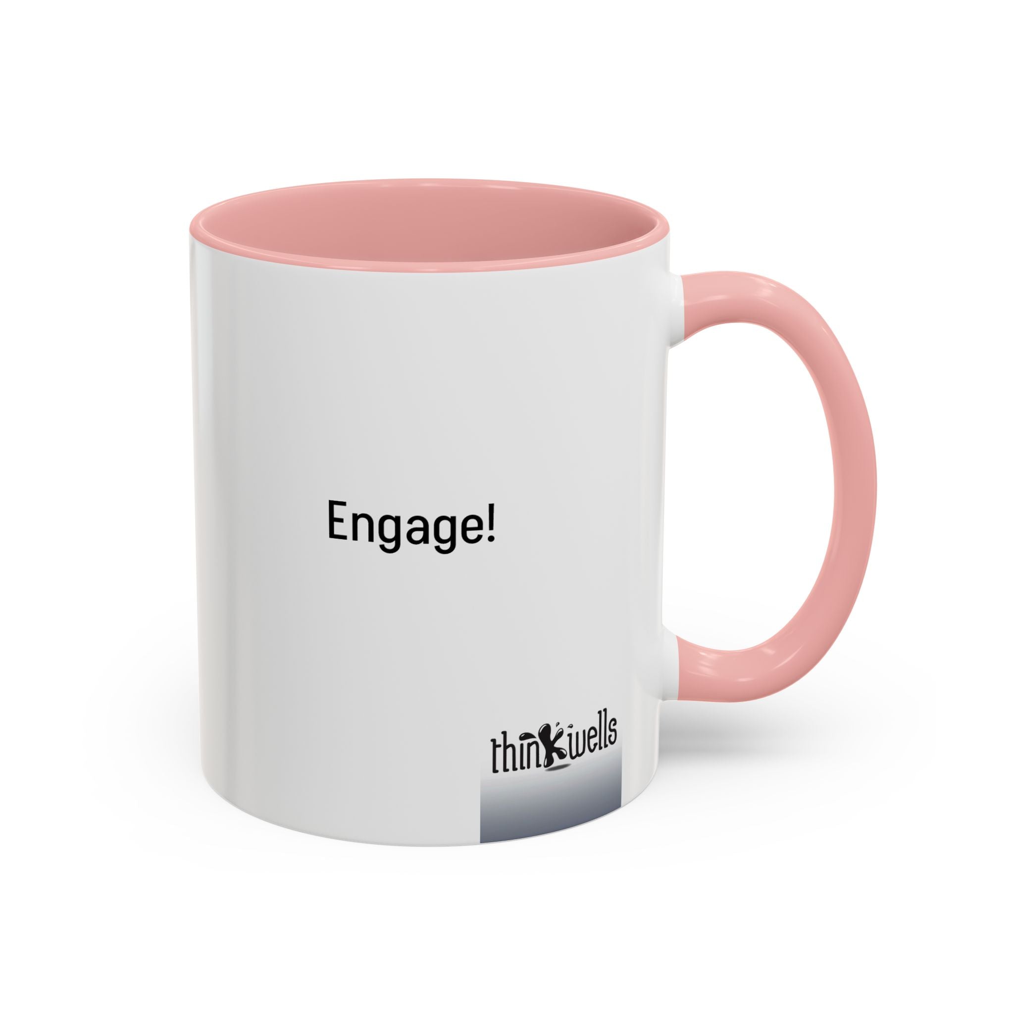 Elephant Engage Accent Ceramic Mug (11/15oz)