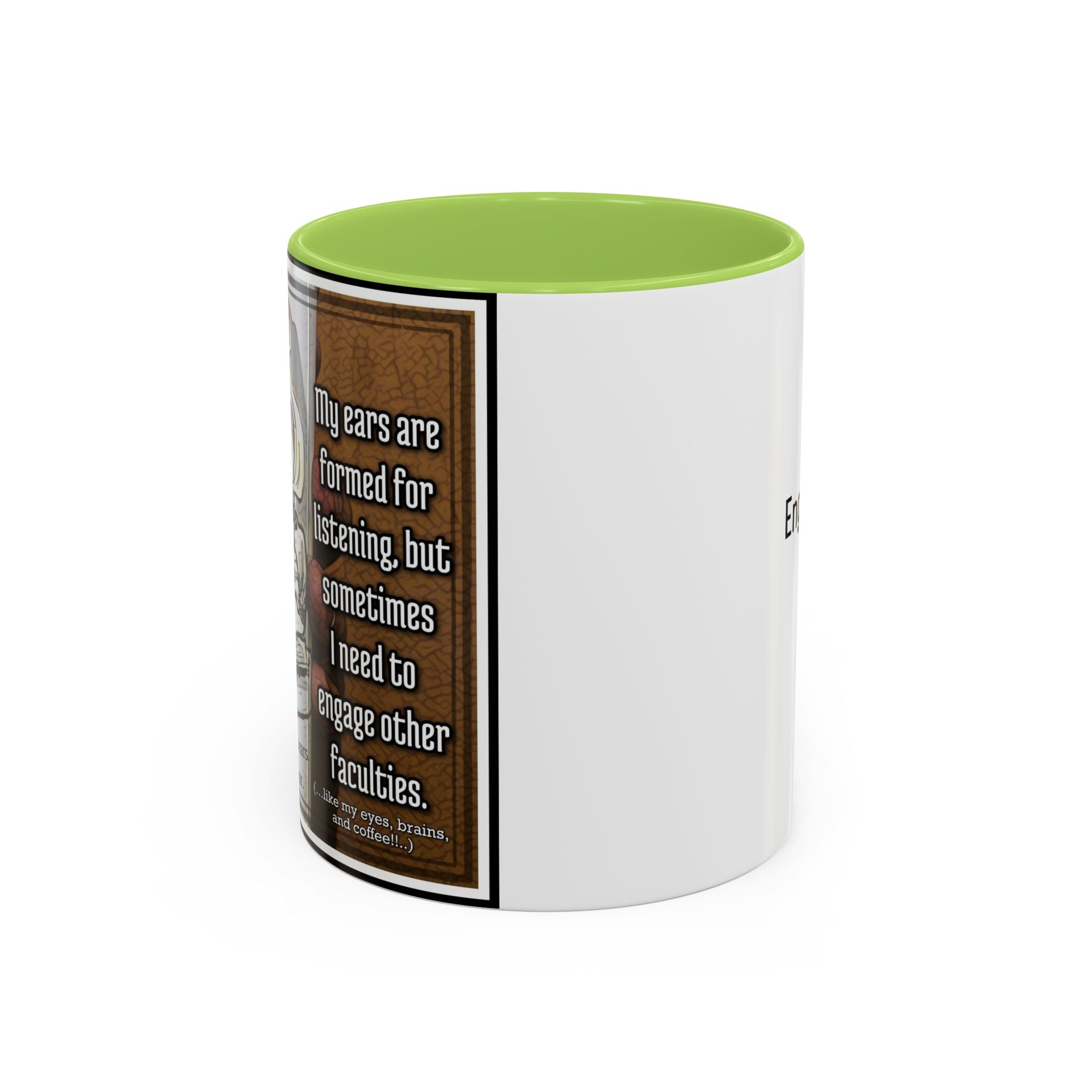Elephant Engage Accent Ceramic Mug (11/15oz)