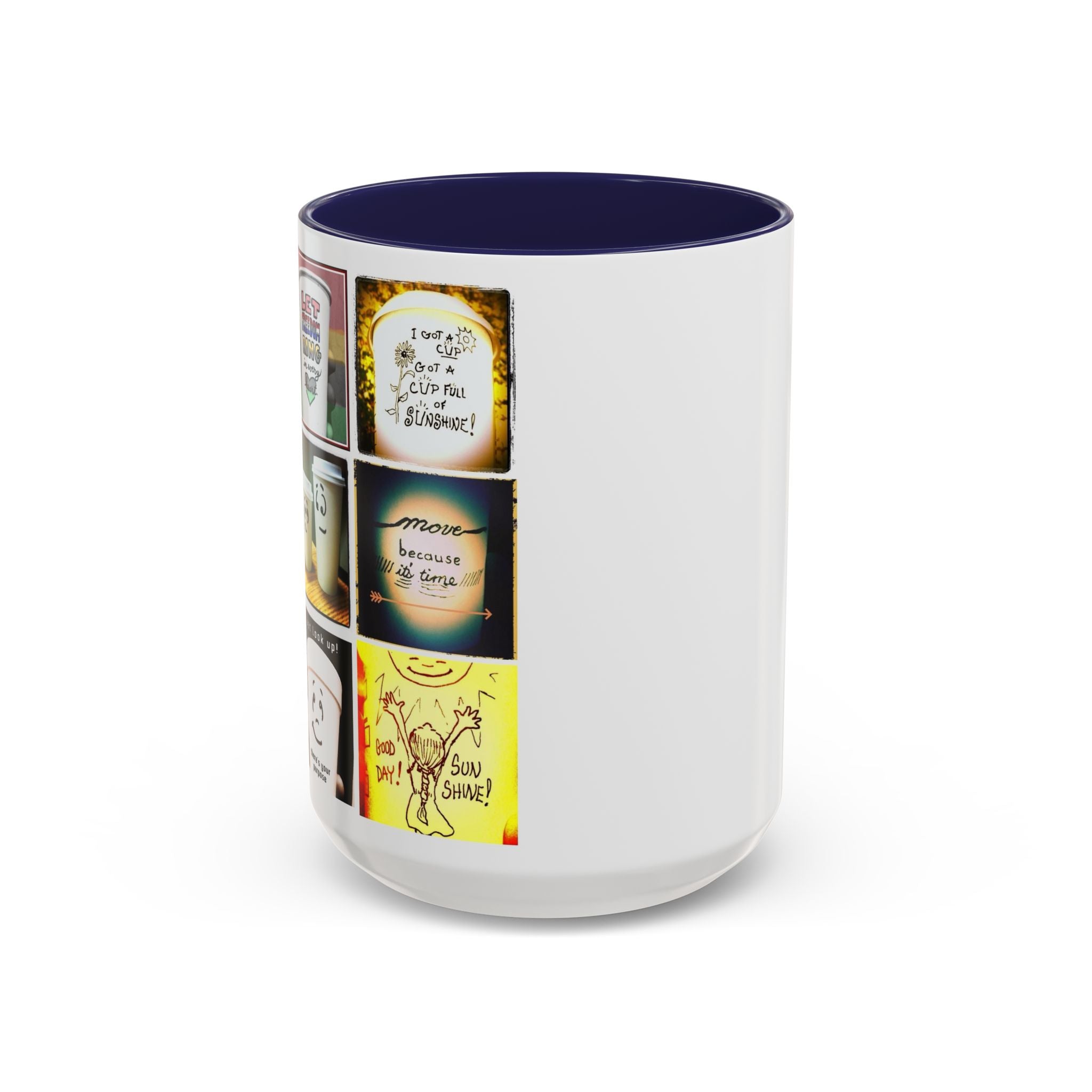 Be a Barnabus Collage Accent Ceramic Mug (11/15oz)