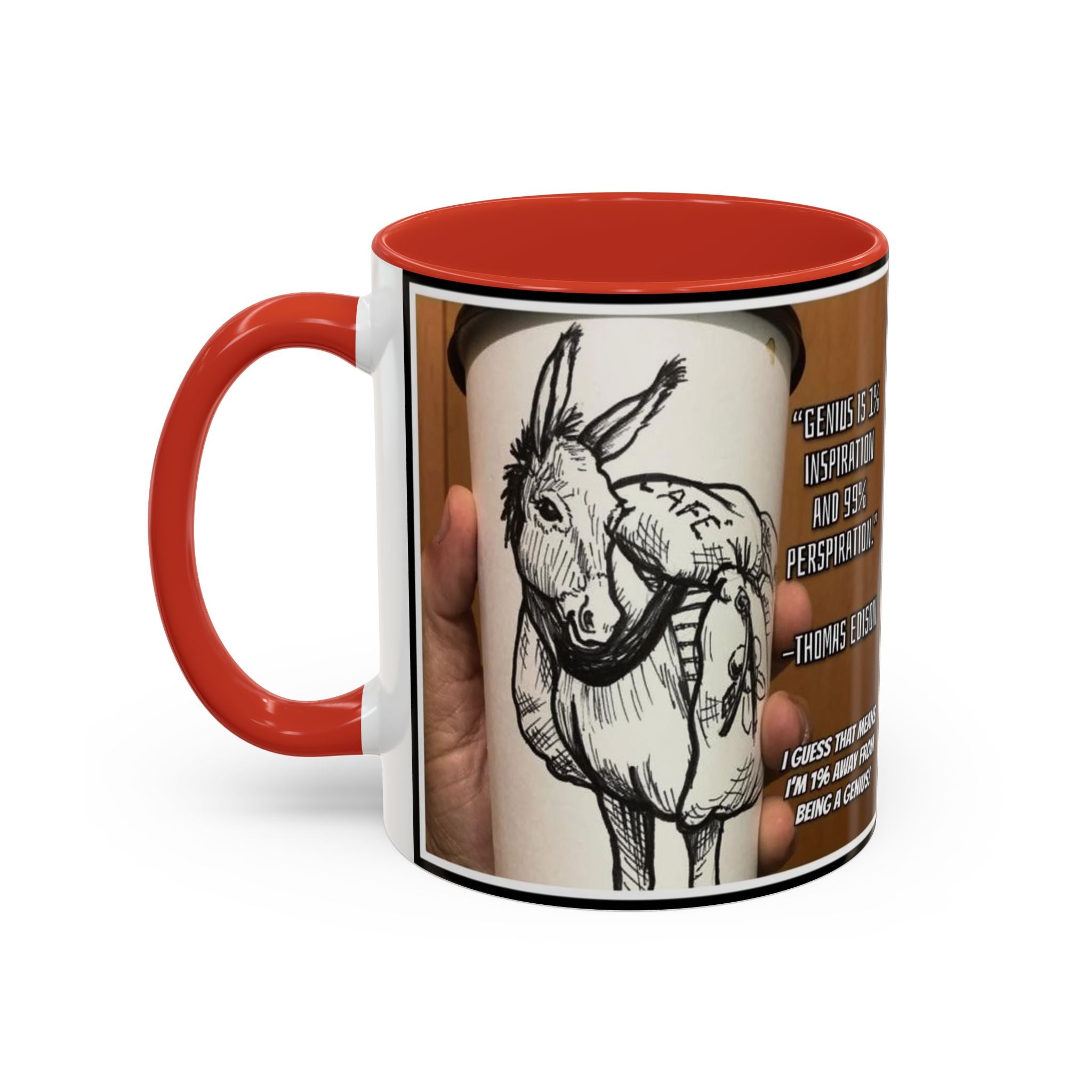 Genius Packmule Accent Ceramic Mug (11/15oz)