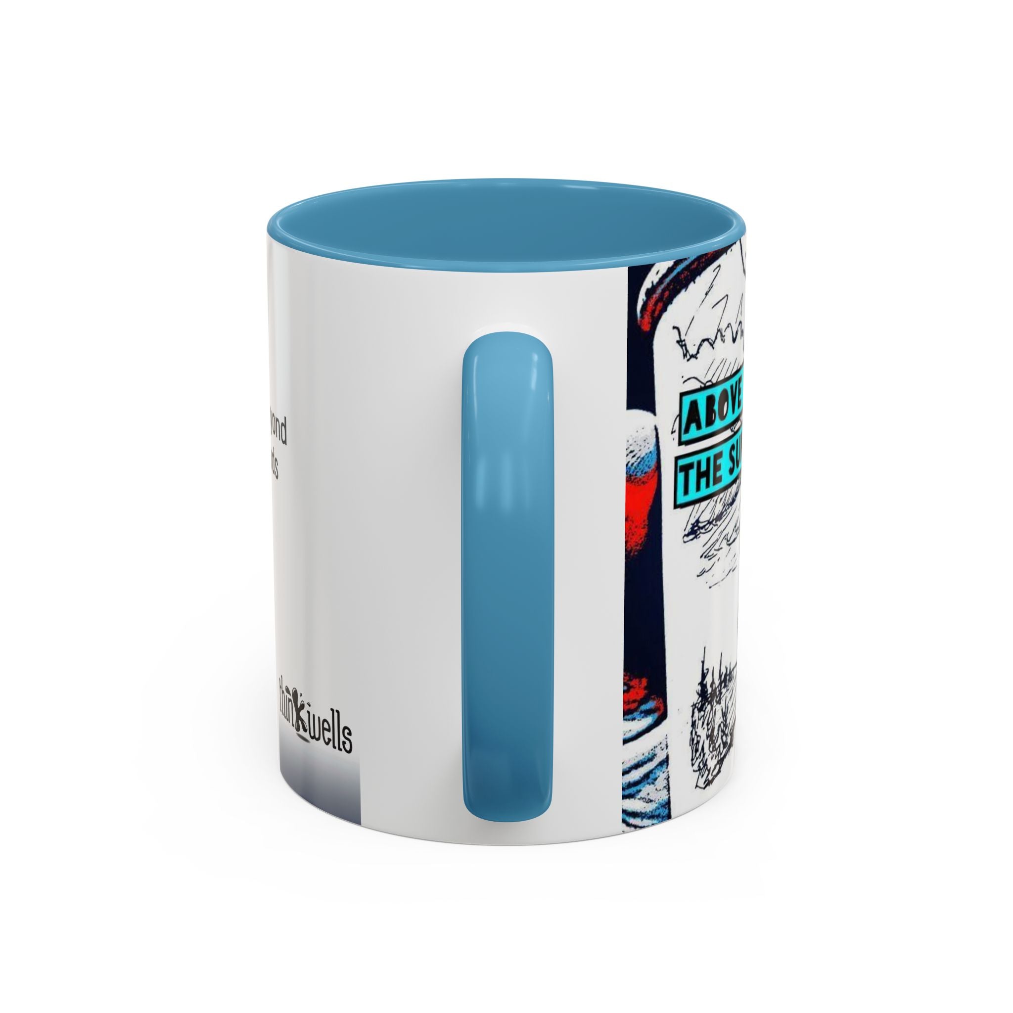 Above the Clouds Accent Ceramic Mug (11/15oz)