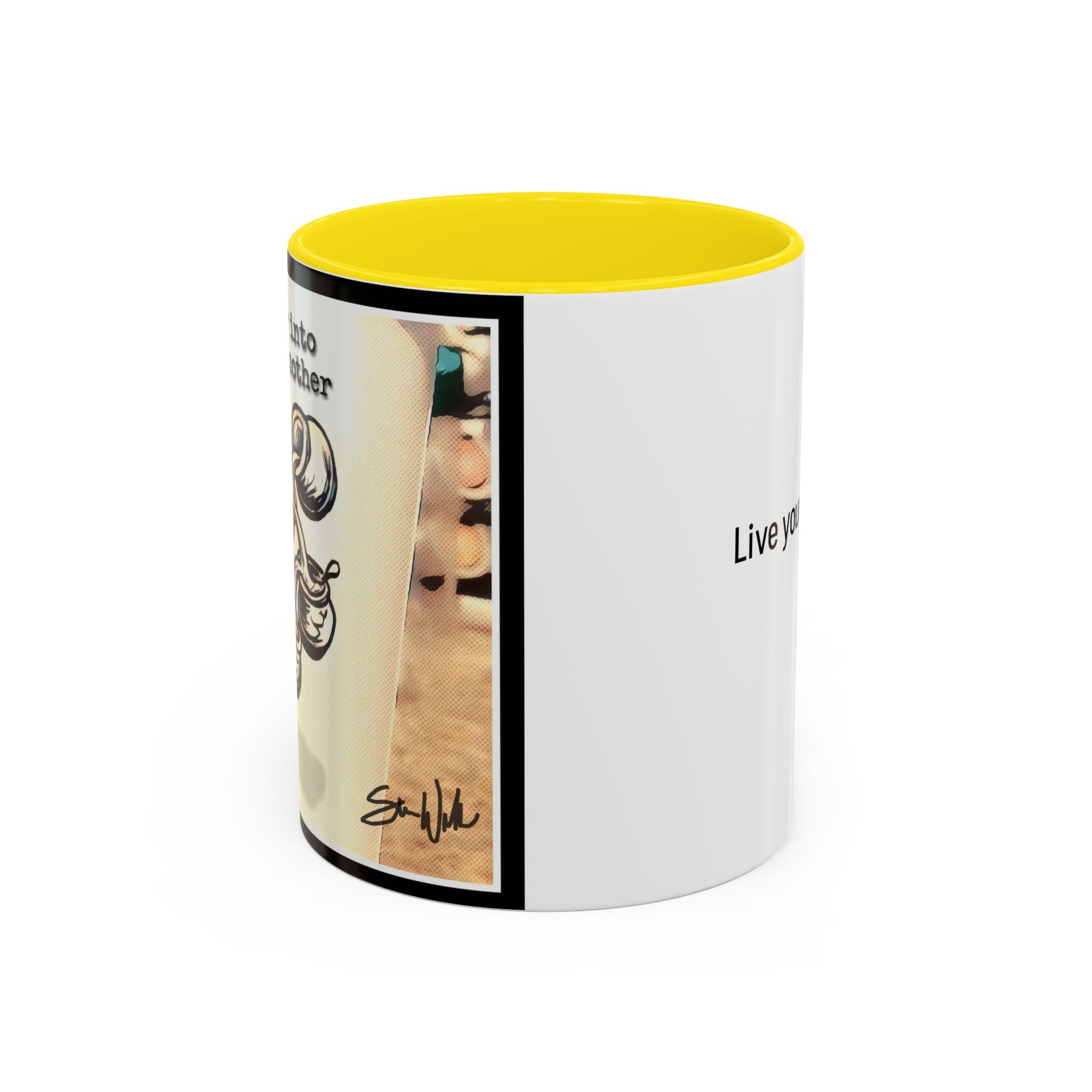 Pour into Others Accent Ceramic Mug (11/15oz)
