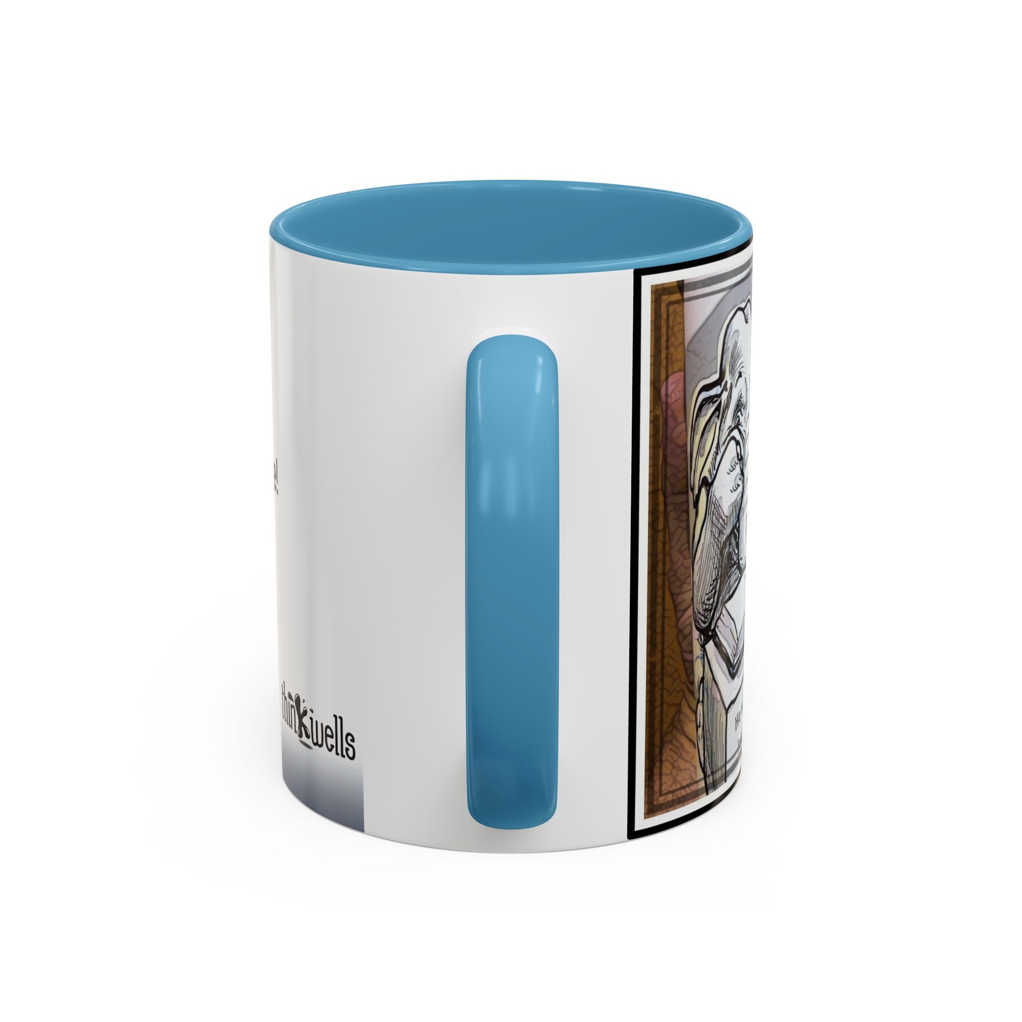 Elephant Engage Accent Ceramic Mug (11/15oz)