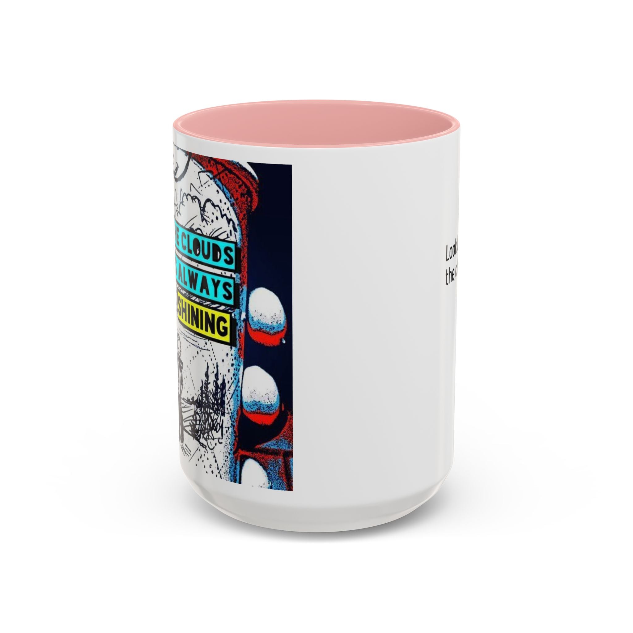 Above the Clouds Accent Ceramic Mug (11/15oz)