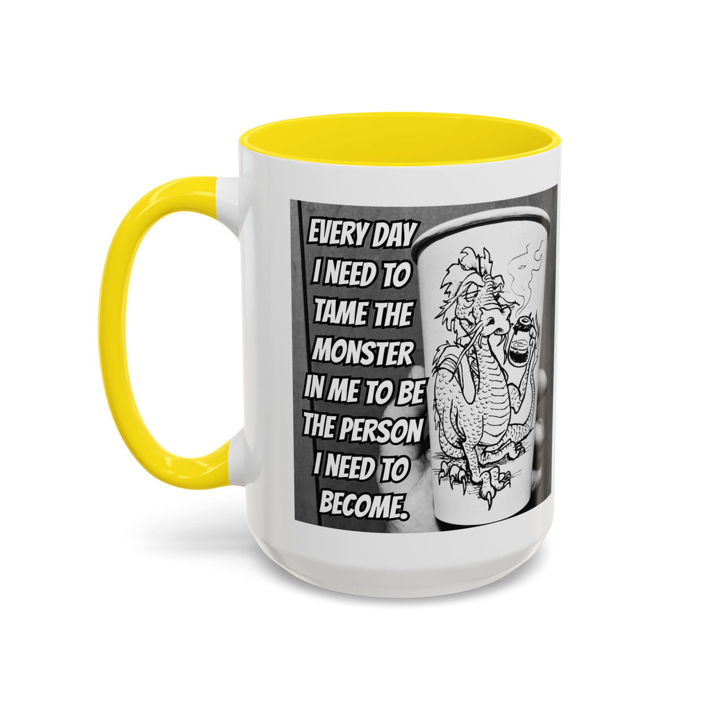 Tame the Monster Accent Ceramic Mug (11/15oz)