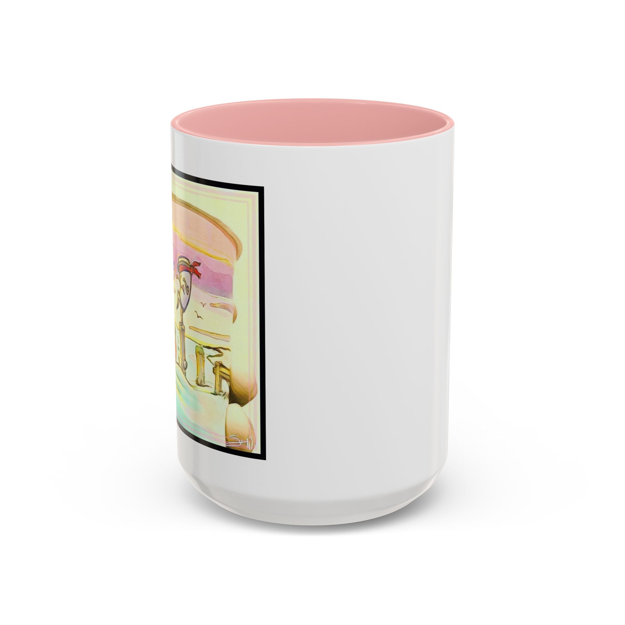 Karate Kickin' in Accent Ceramic Mug (11/15oz)