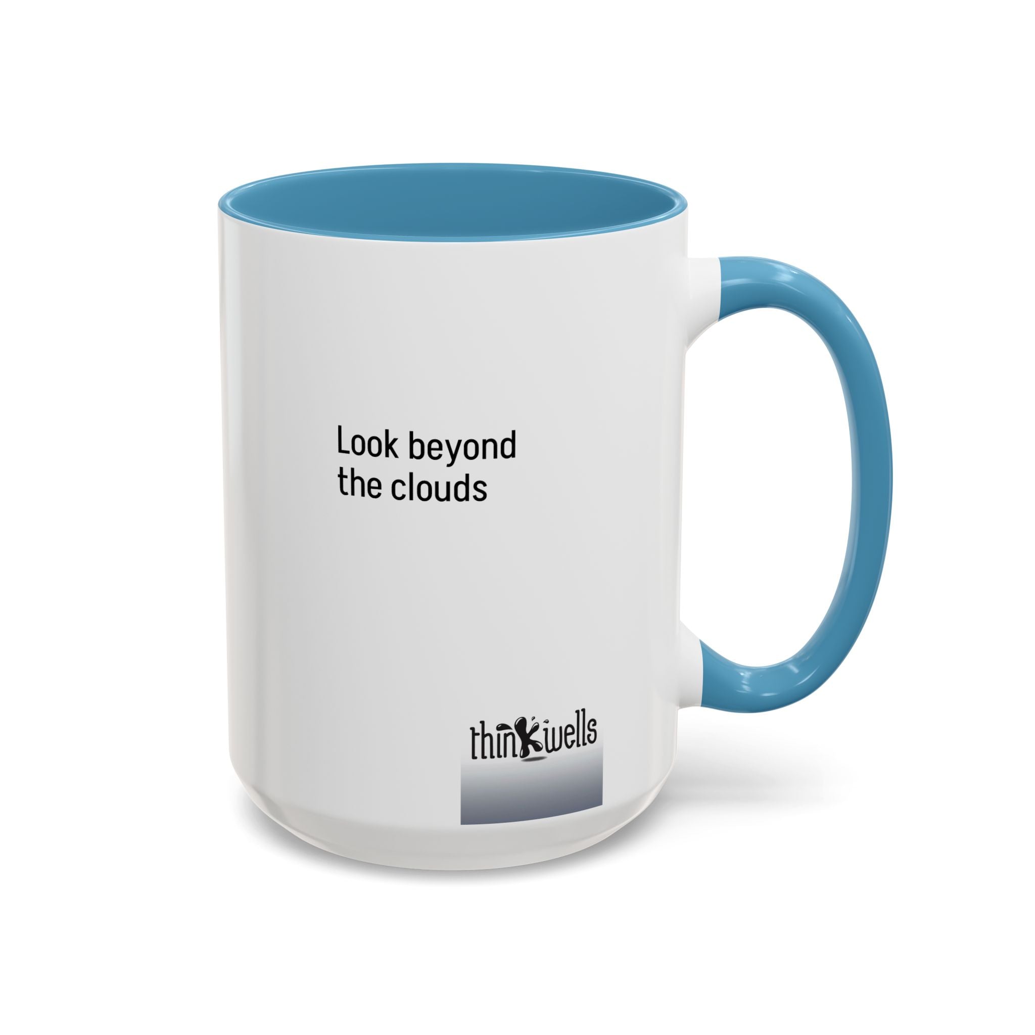 Above the Clouds Accent Ceramic Mug (11/15oz)