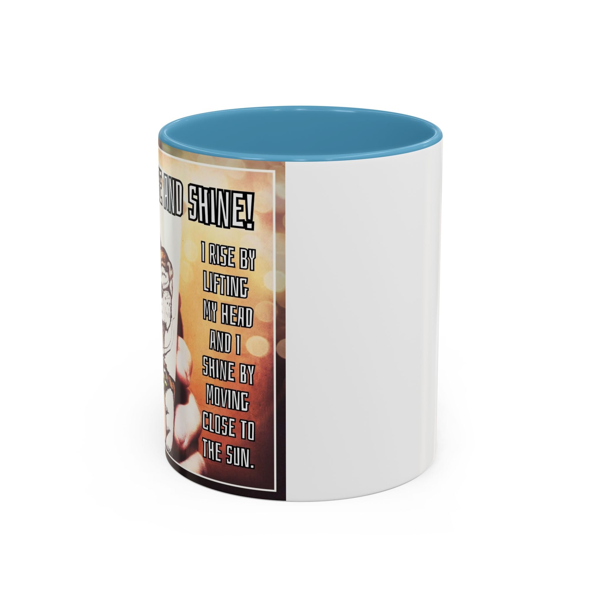 Rise n Shine Tiger Accent Ceramic Mug (11/15oz)