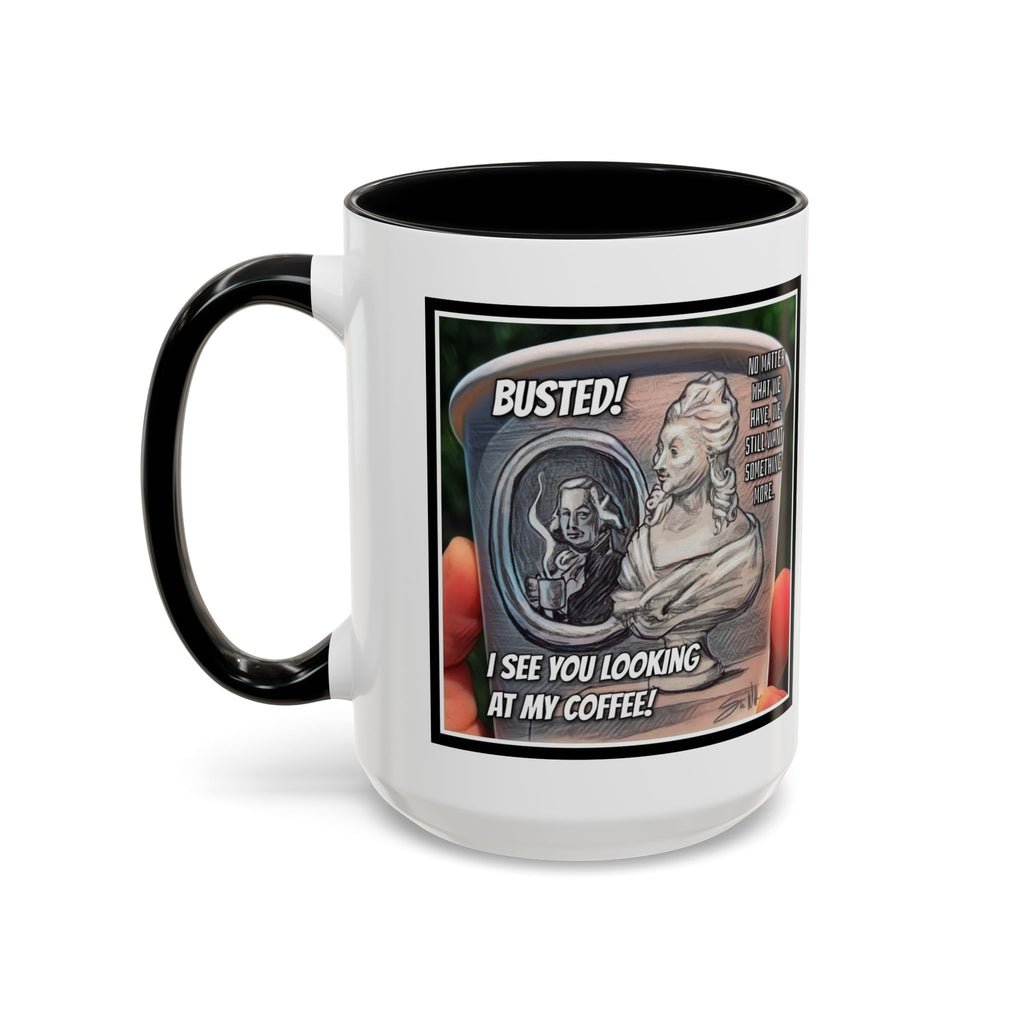 Busted - Debate Accent Ceramic Mug (11/15oz)