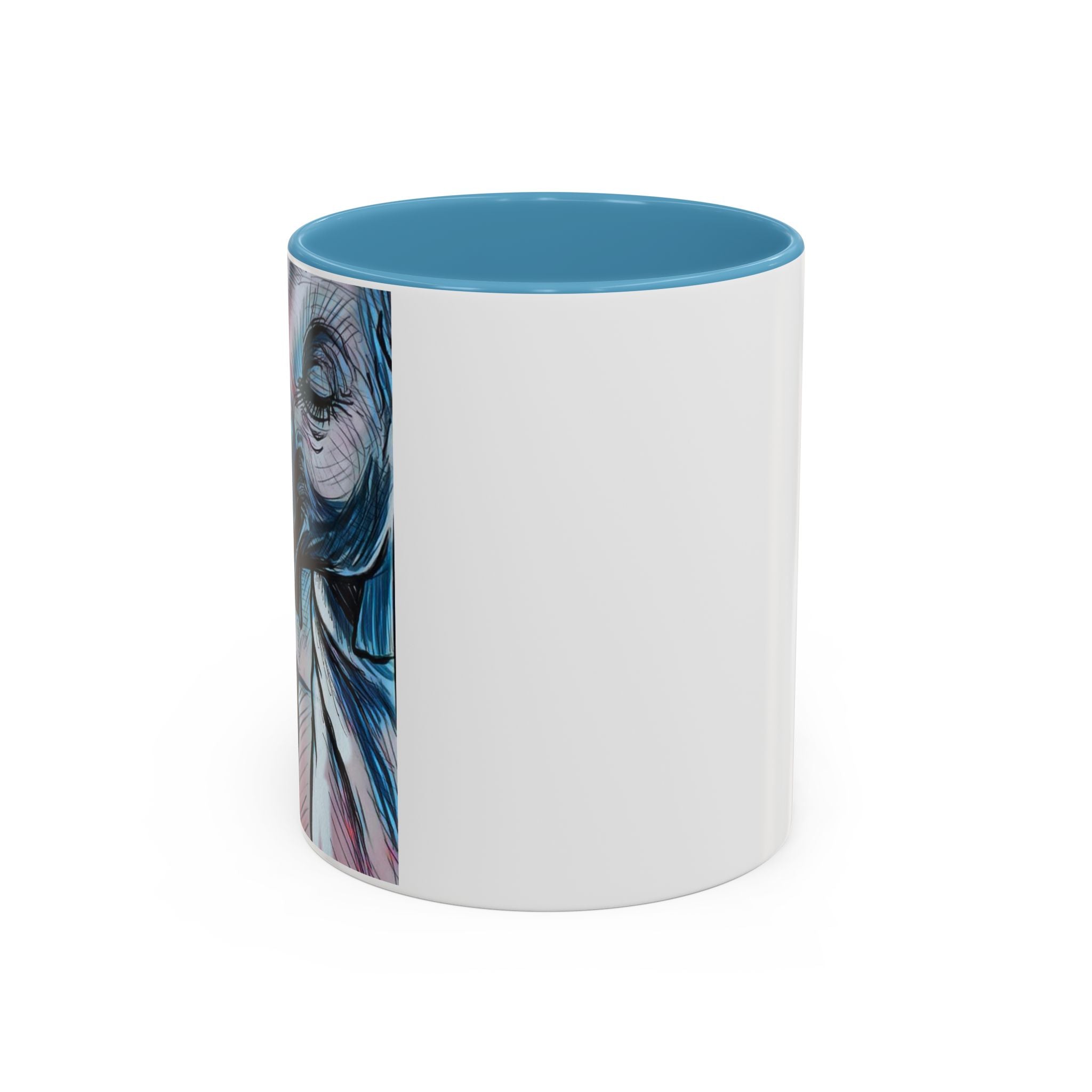 Elephant loves Coffee Accent Ceramic Mug (11/15oz)