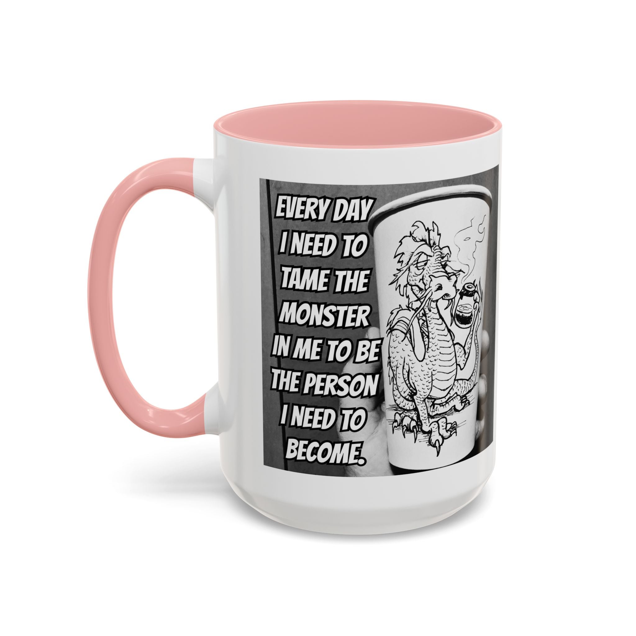 Tame the Monster Accent Ceramic Mug (11/15oz)