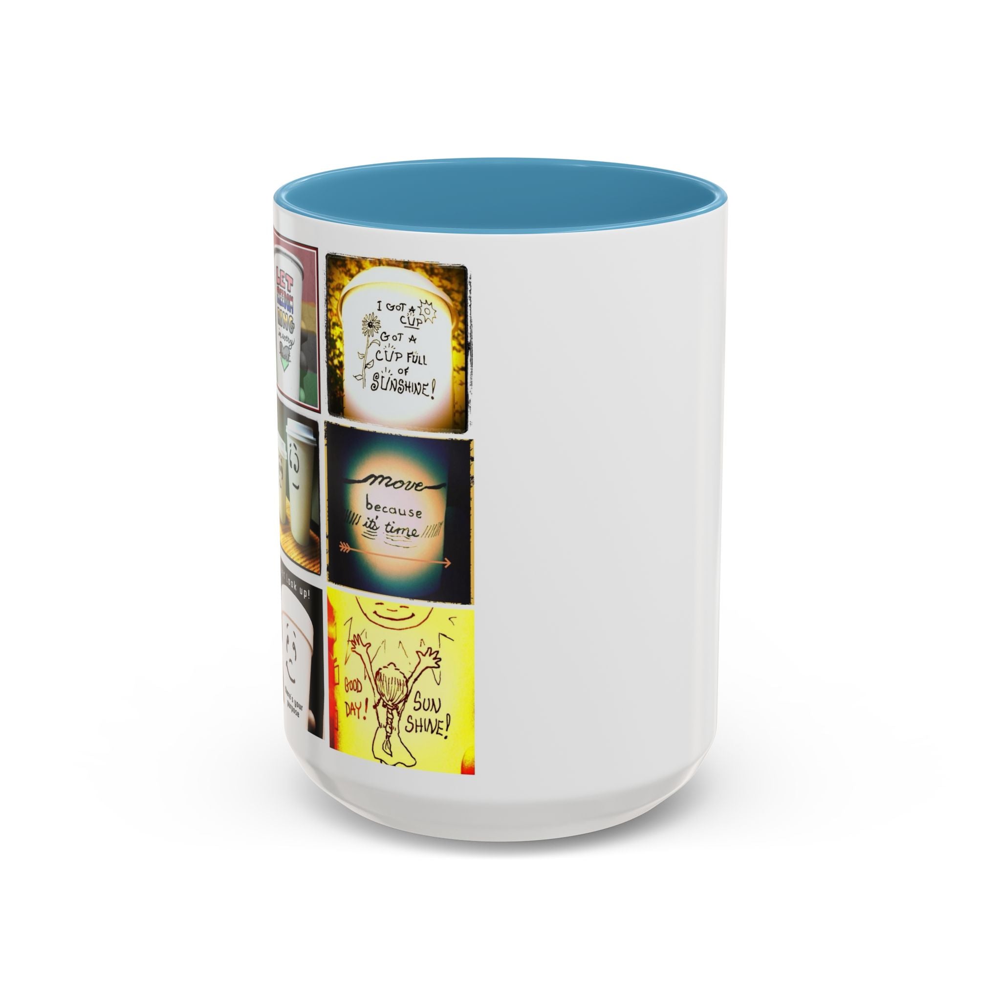 Be a Barnabus Collage Accent Ceramic Mug (11/15oz)