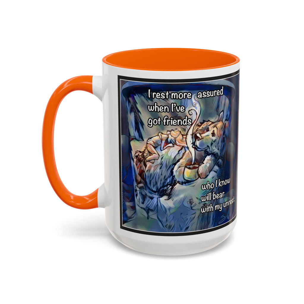 Bear Unrest Accent Ceramic Mug (11/15oz)