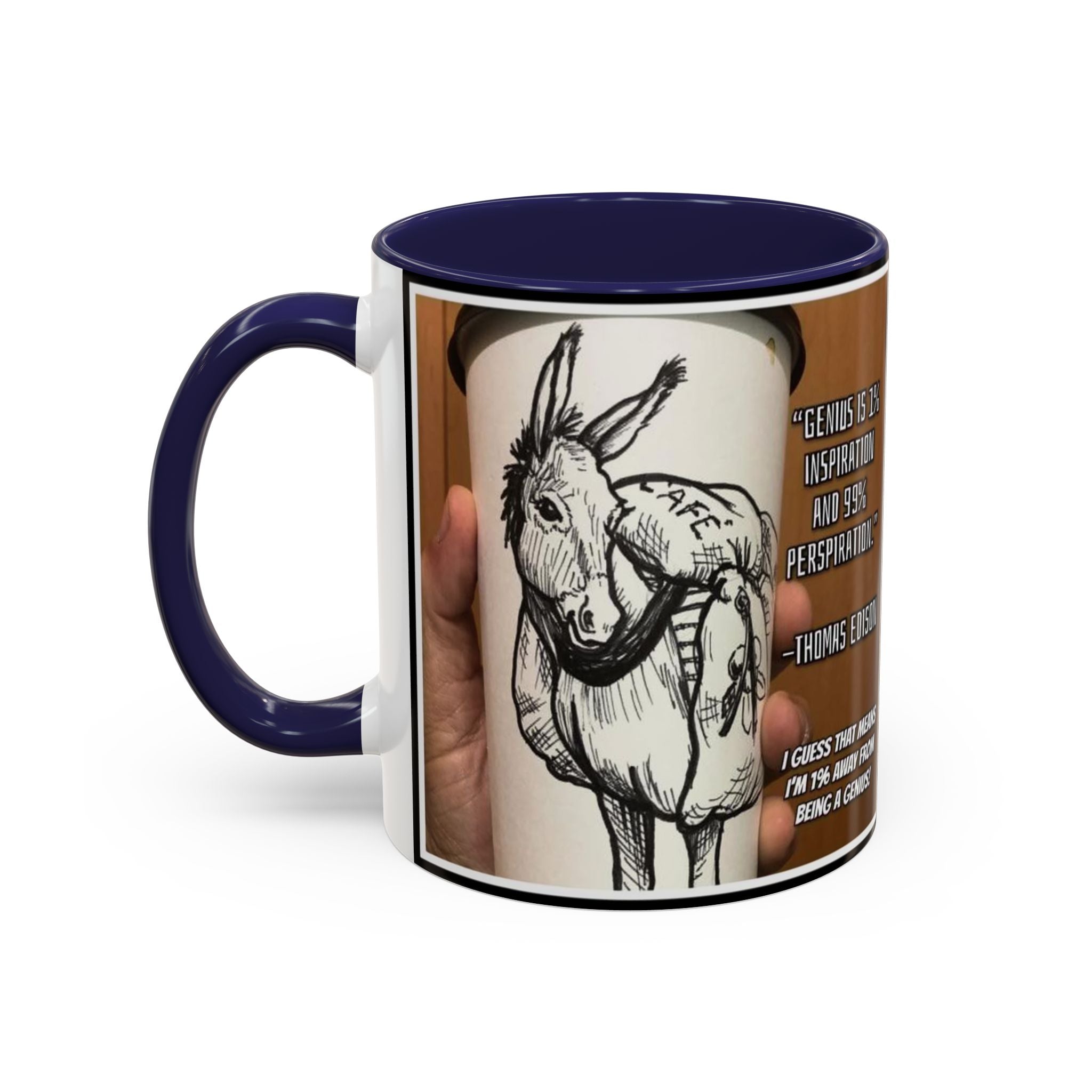 Genius Packmule Accent Ceramic Mug (11/15oz)