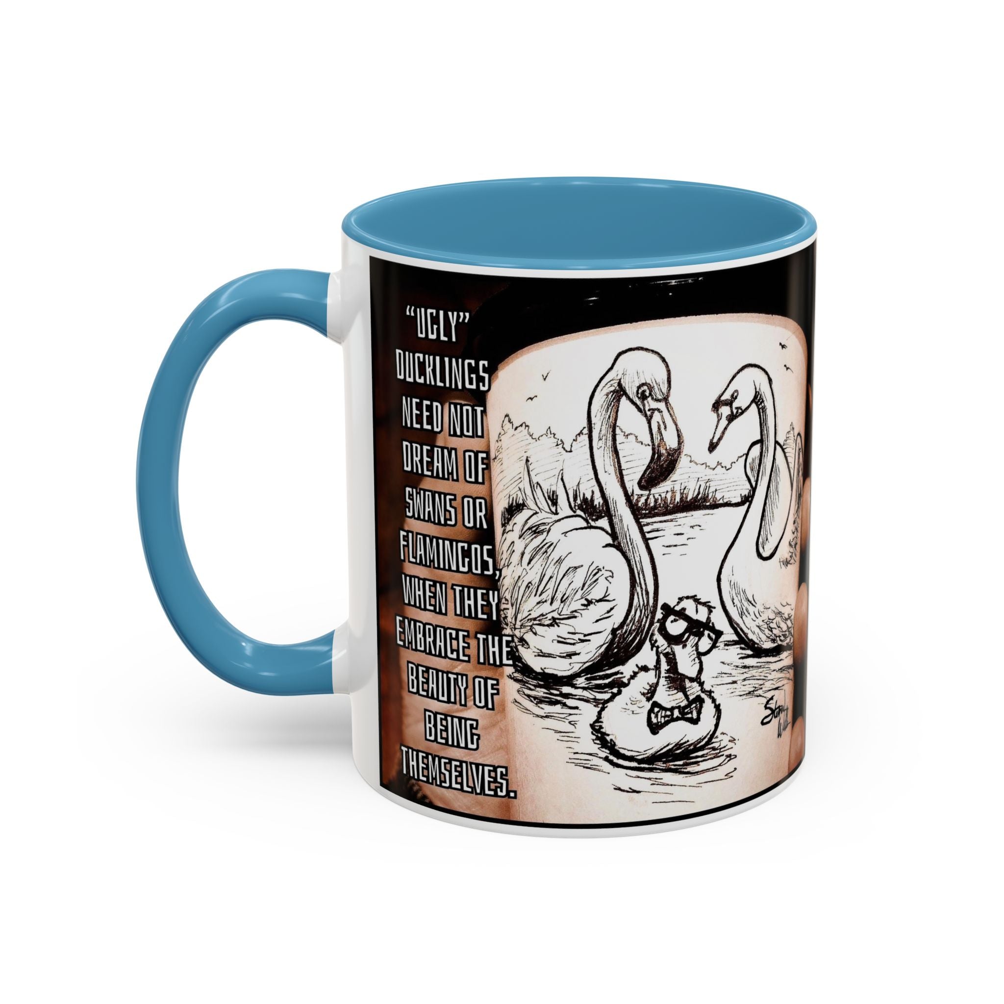 Ugly Duckling Accent Ceramic Mug (11/15oz)