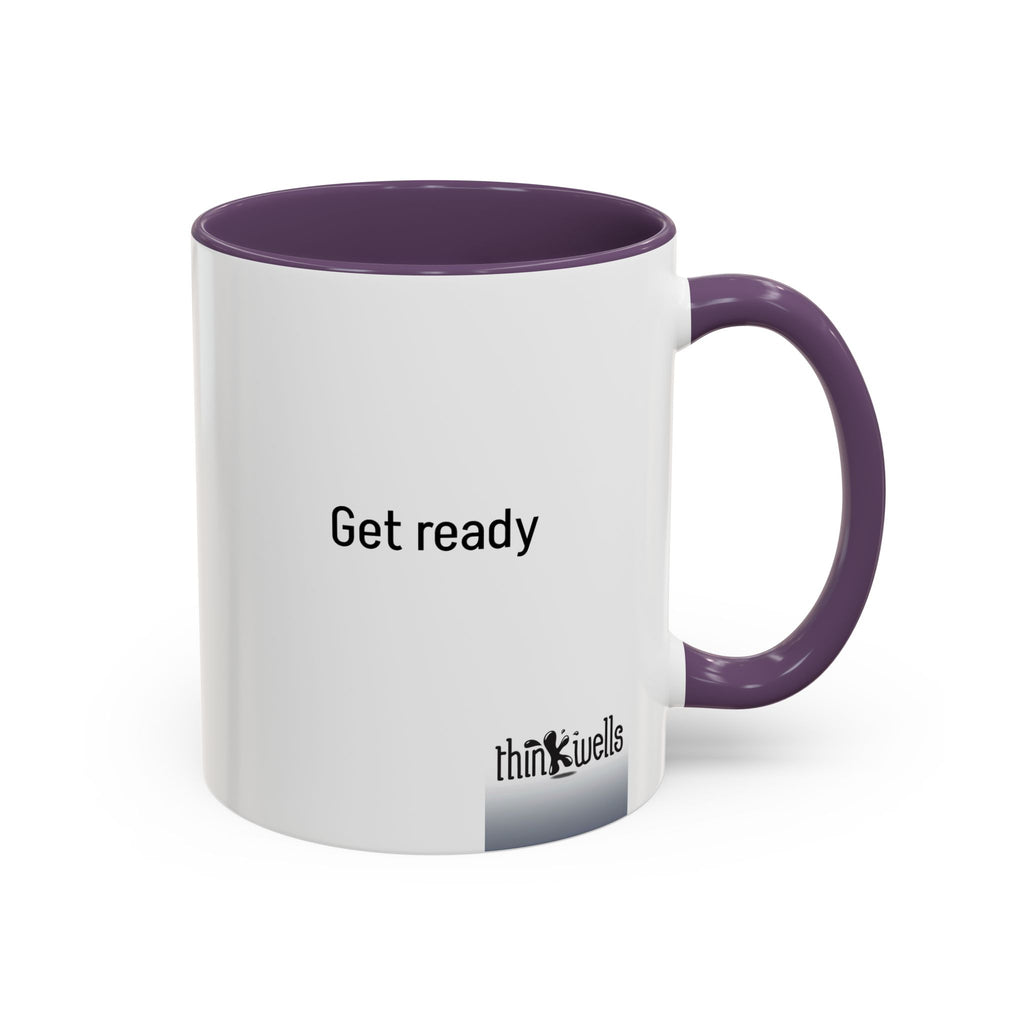 Coffee Ready Lion Accent Ceramic Mug (11/15oz)