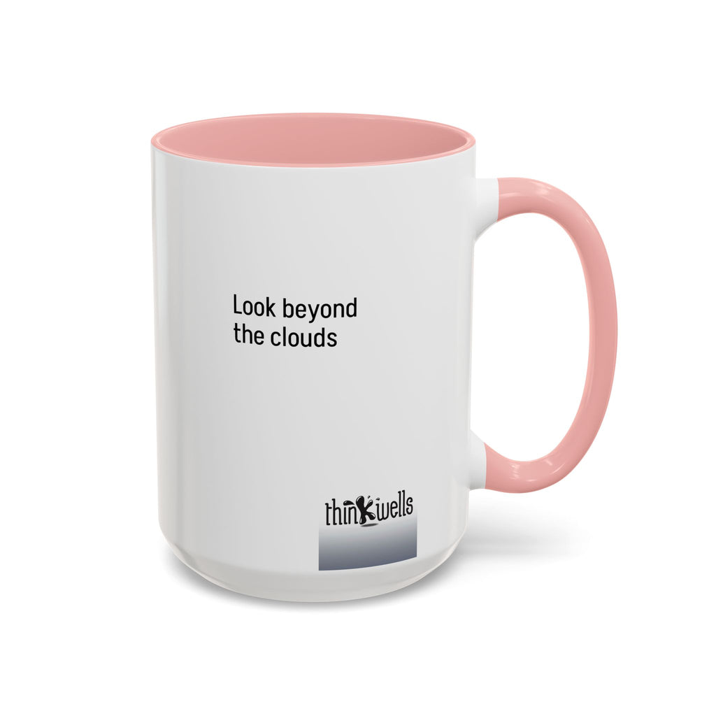 Above the Clouds Accent Ceramic Mug (11/15oz)