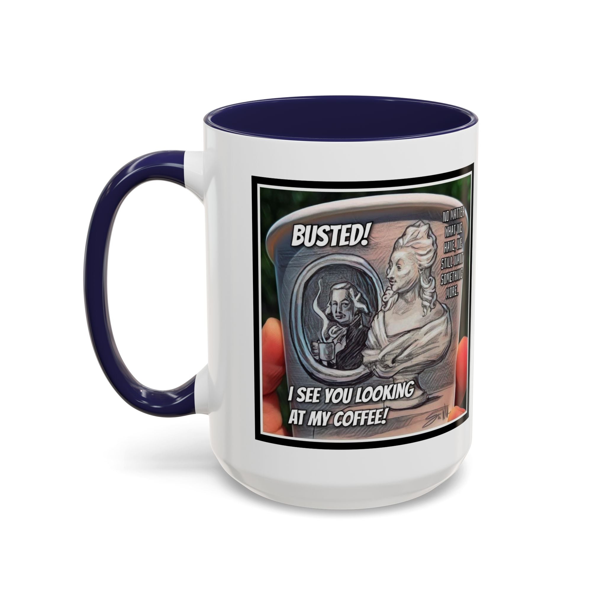 Busted - Debate Accent Ceramic Mug (11/15oz)