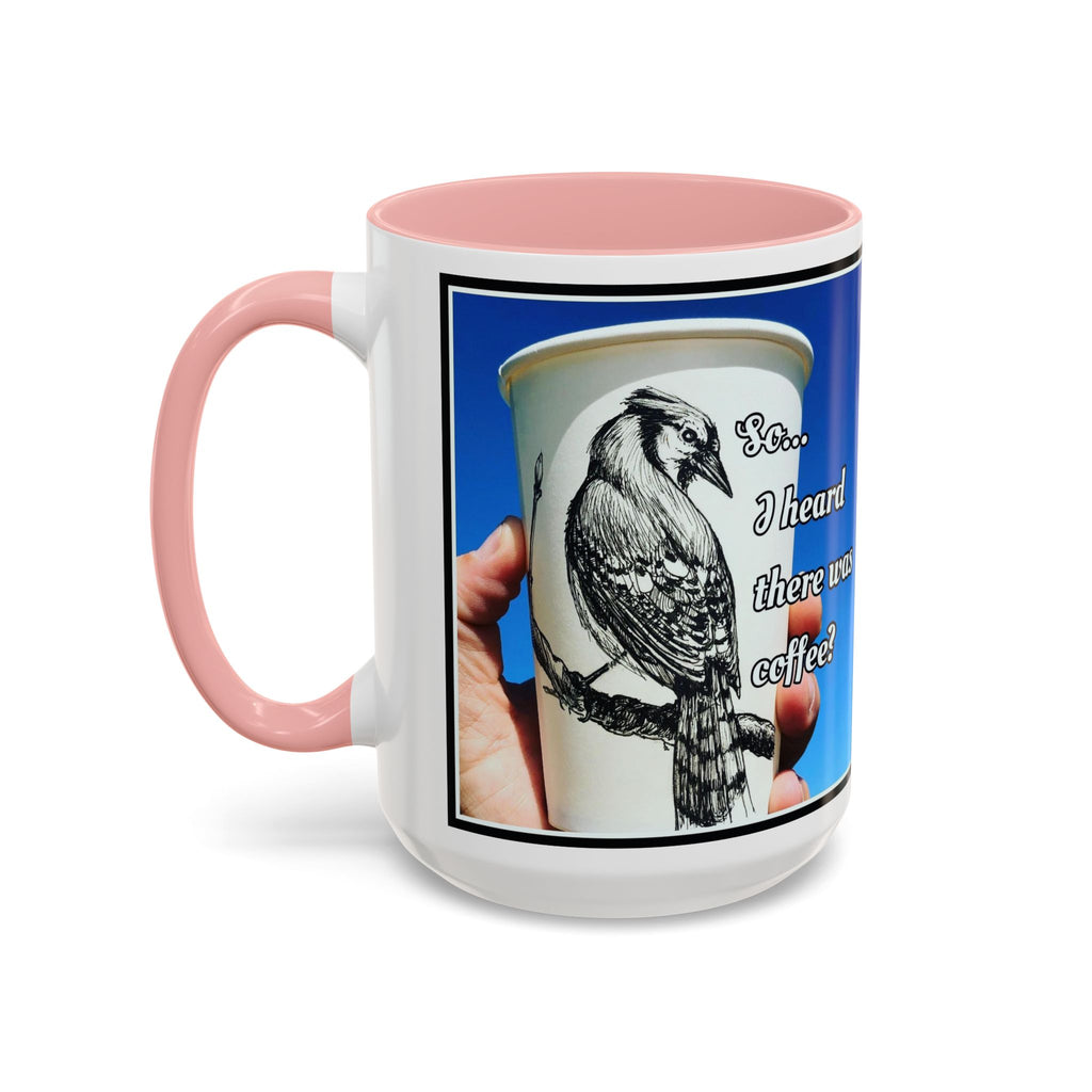 Blue Jay Coffee Accent Ceramic Mug (11/15oz)