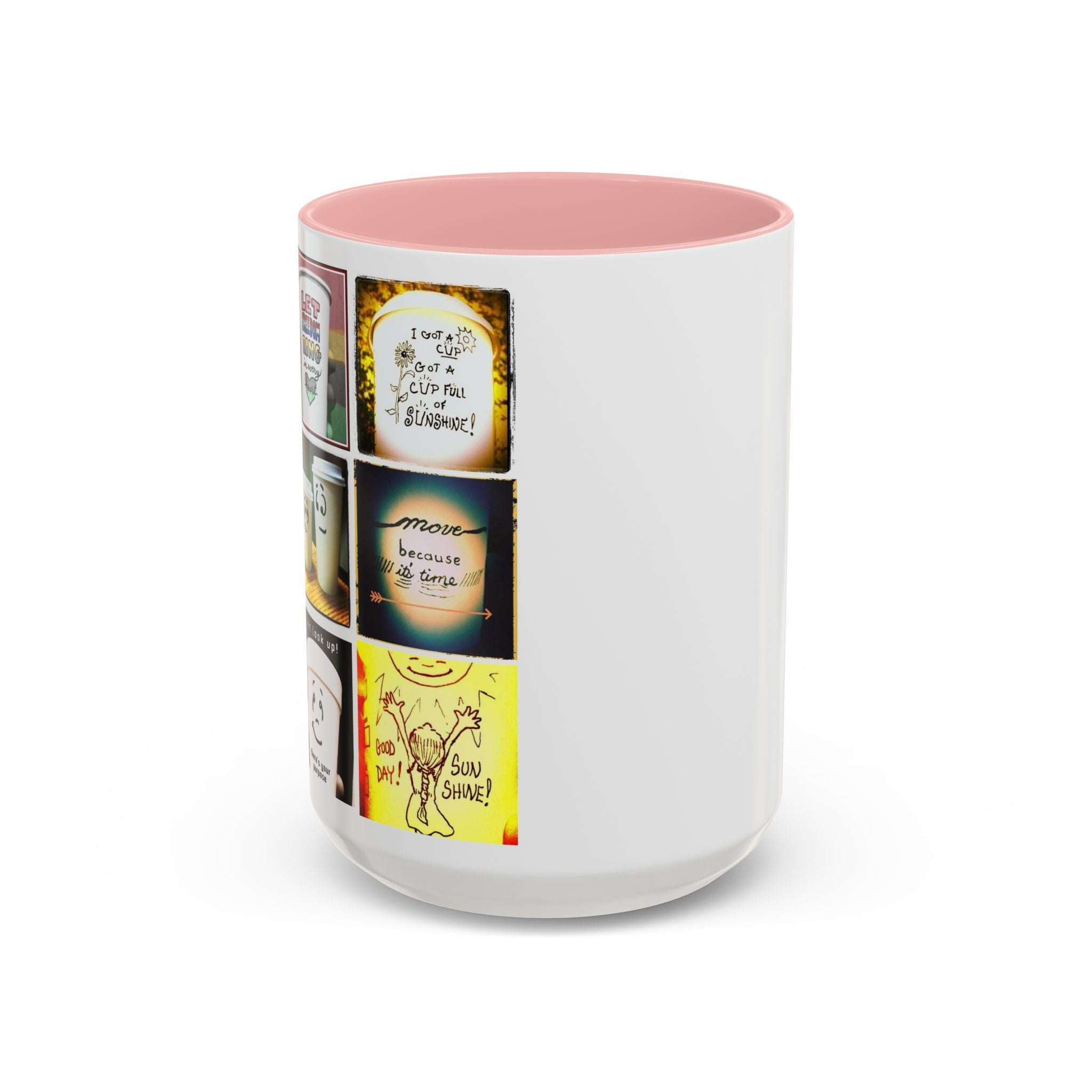 Be a Barnabus Collage Accent Ceramic Mug (11/15oz)