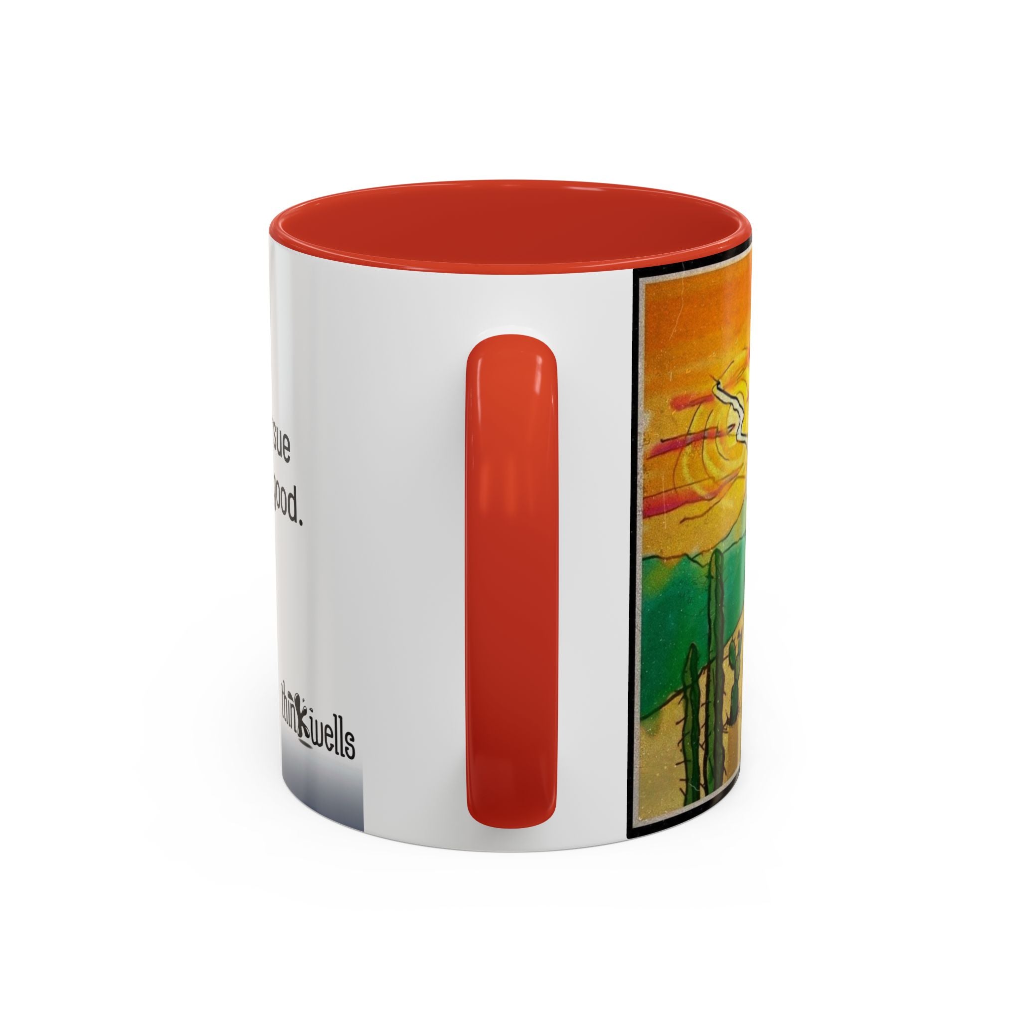 Good Bad Perko Accent Ceramic Mug (11/15oz)