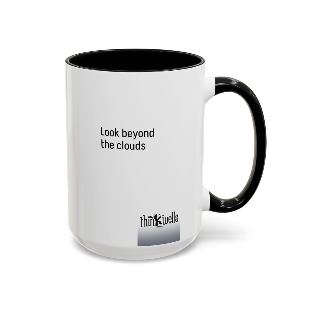 Above the Clouds Accent Ceramic Mug (11/15oz)