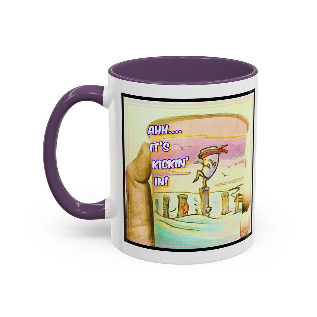 Karate Kickin' in Accent Ceramic Mug (11/15oz)
