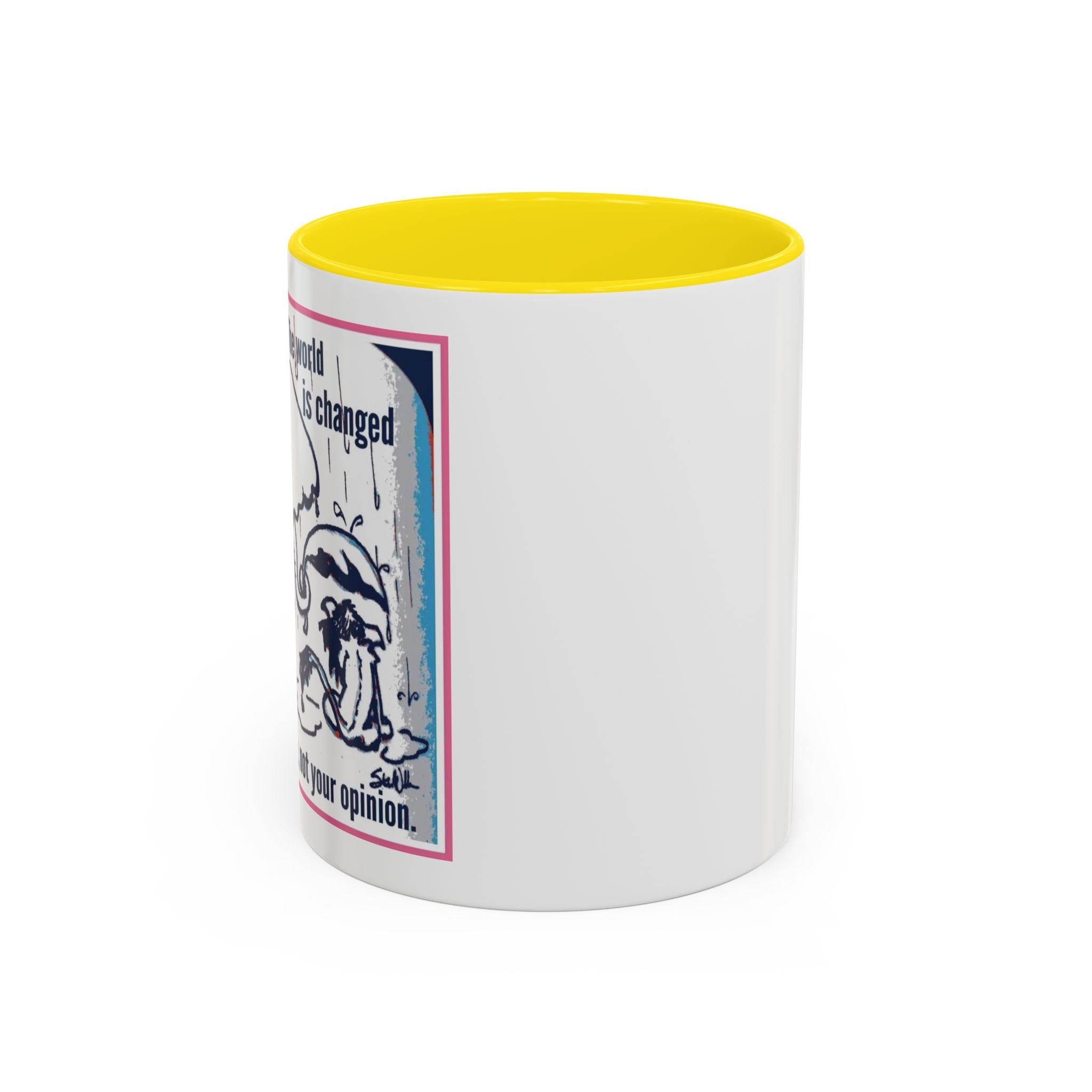 How the World is Changed Accent Ceramic Mug (11/15oz)