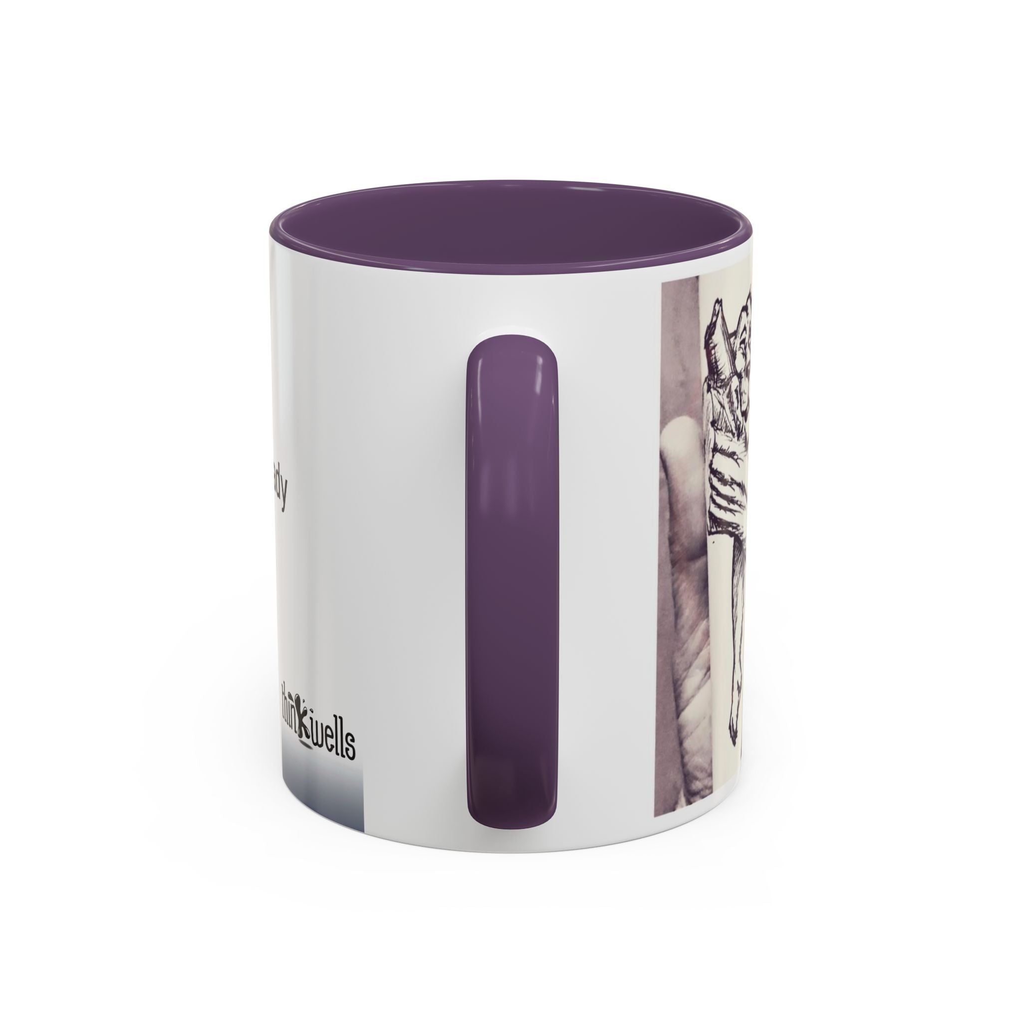 Coffee Ready Lion Accent Ceramic Mug (11/15oz)