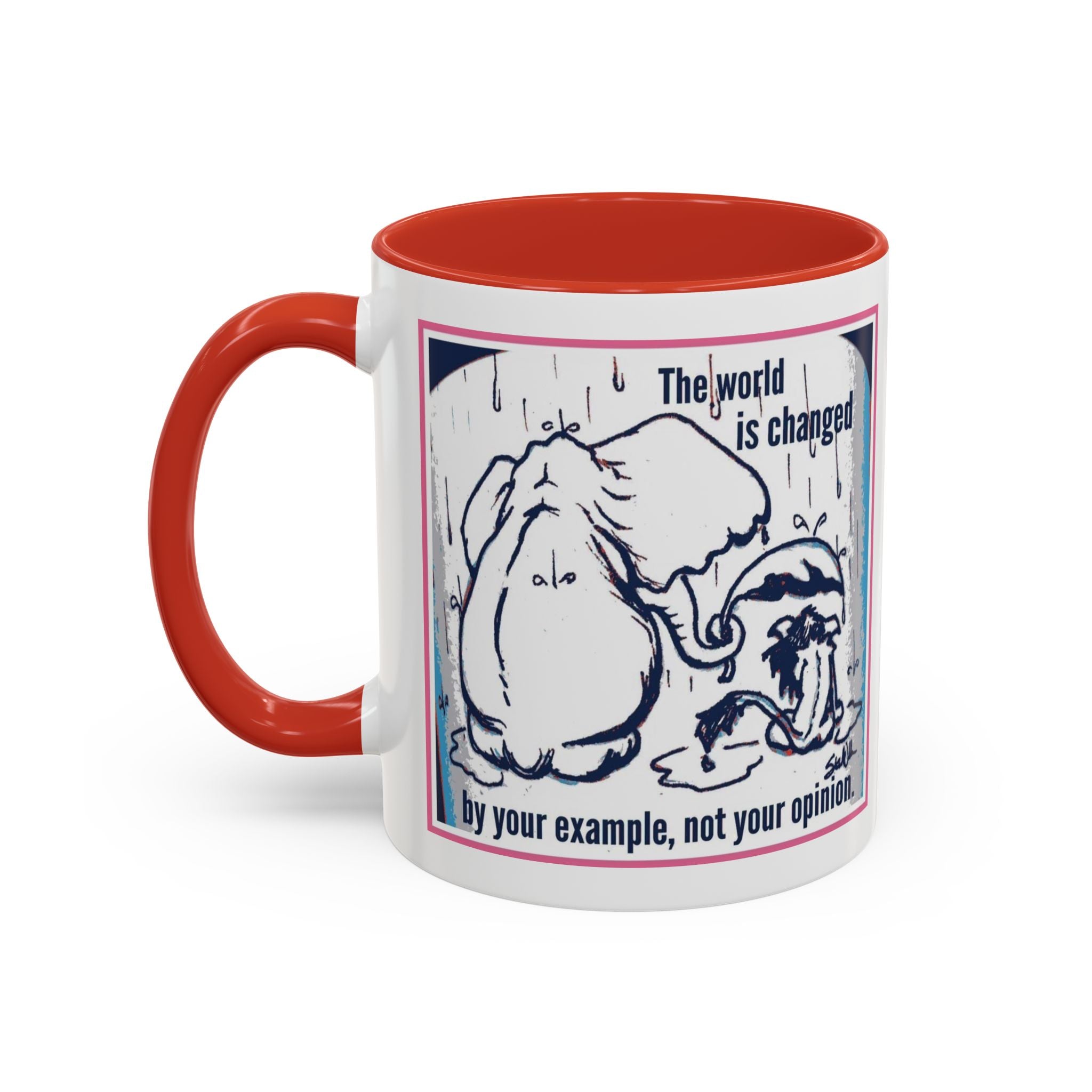 How the World is Changed Accent Ceramic Mug (11/15oz)