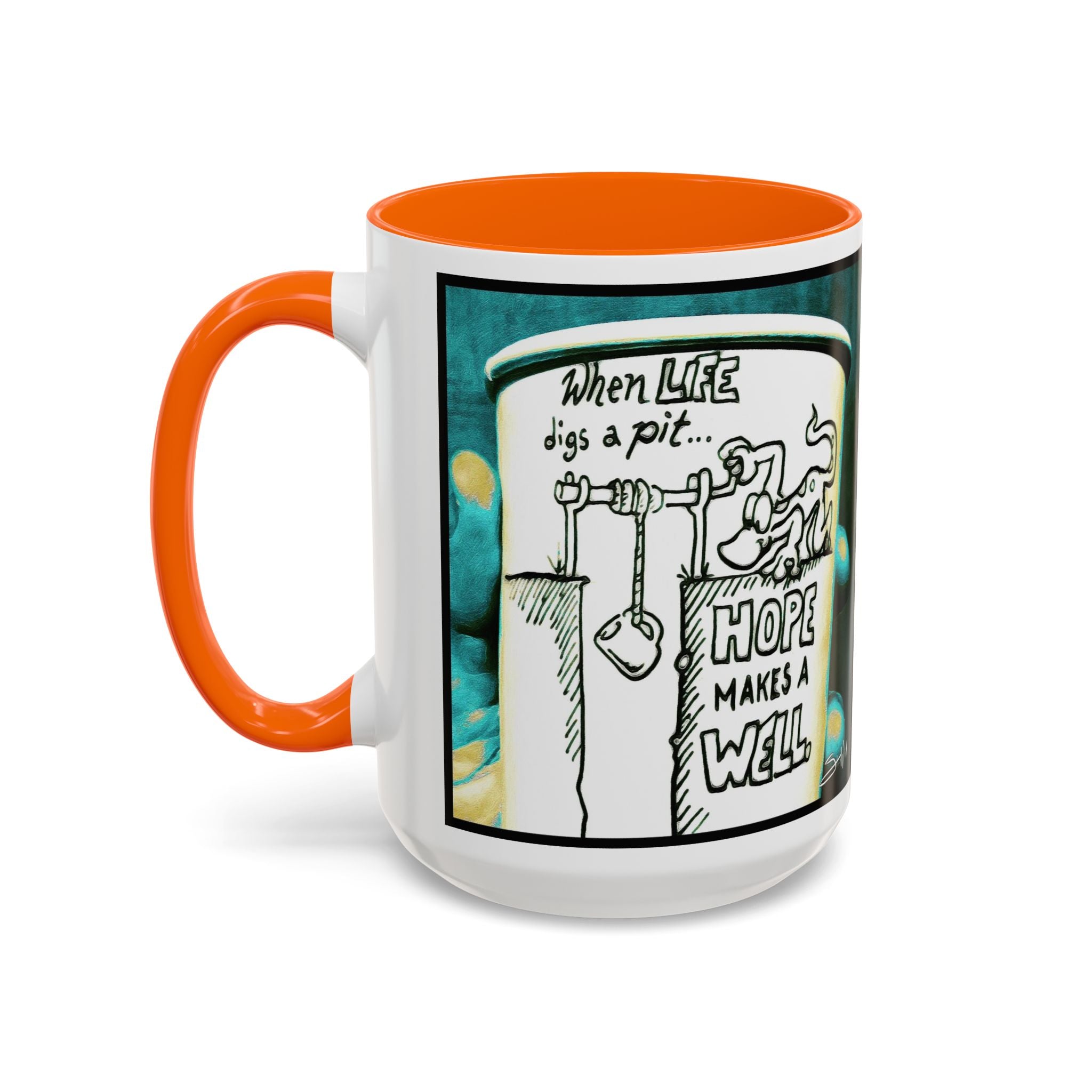 Hope Well Joe Accent Ceramic Mug (11/15oz)