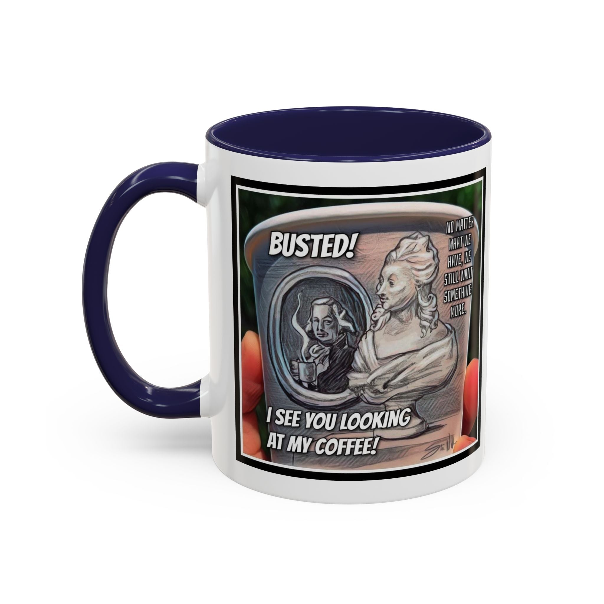 Busted - Debate Accent Ceramic Mug (11/15oz)