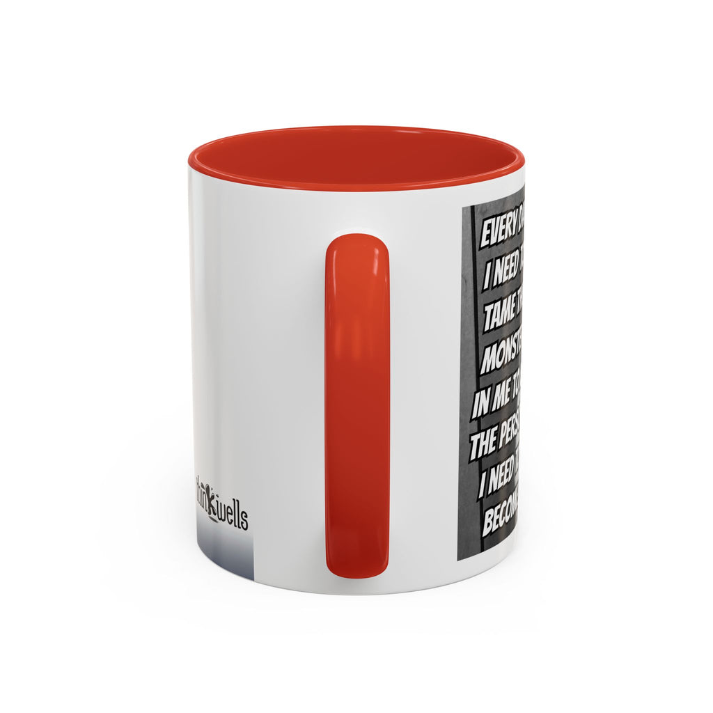 Tame the Monster Accent Ceramic Mug (11/15oz)