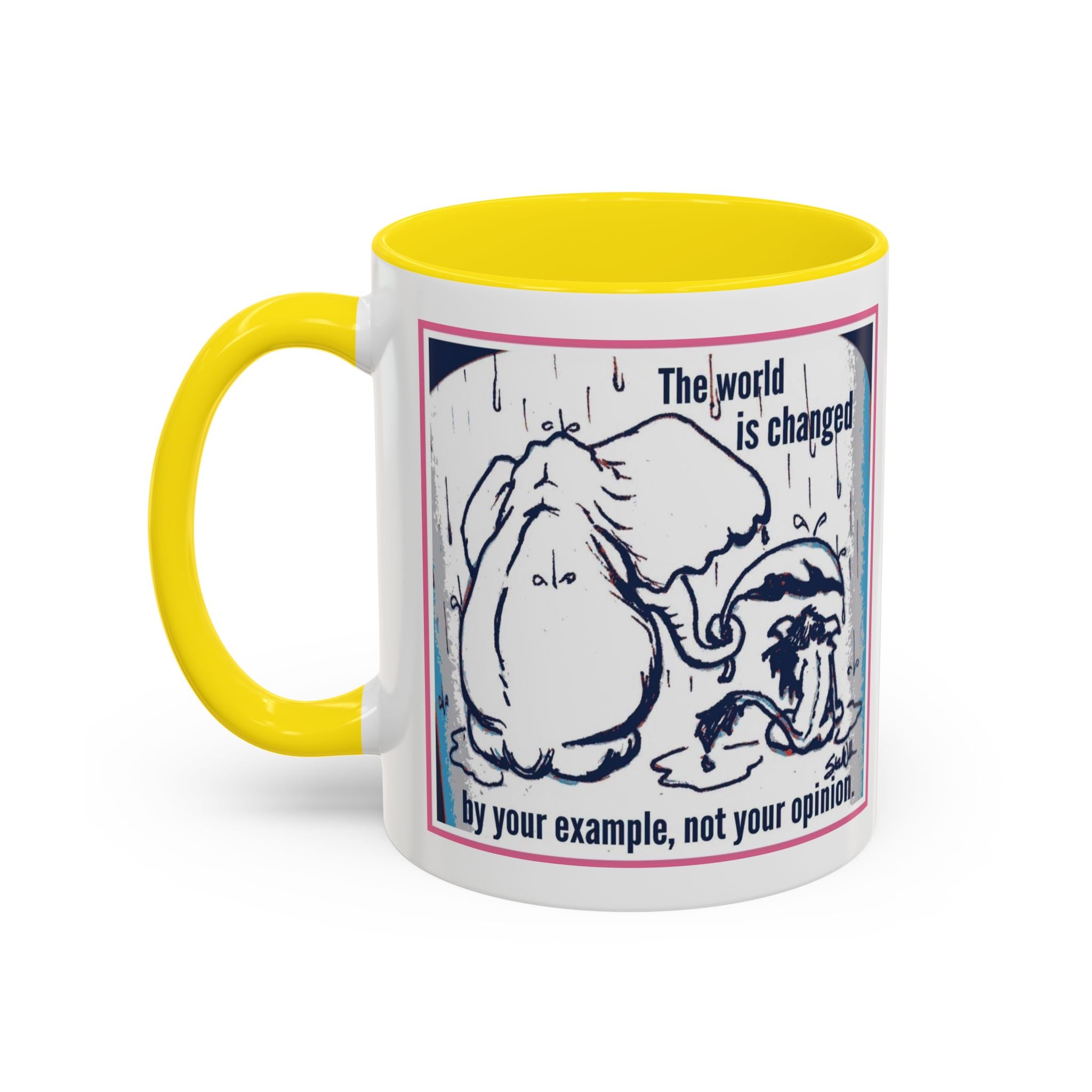 How the World is Changed Accent Ceramic Mug (11/15oz)