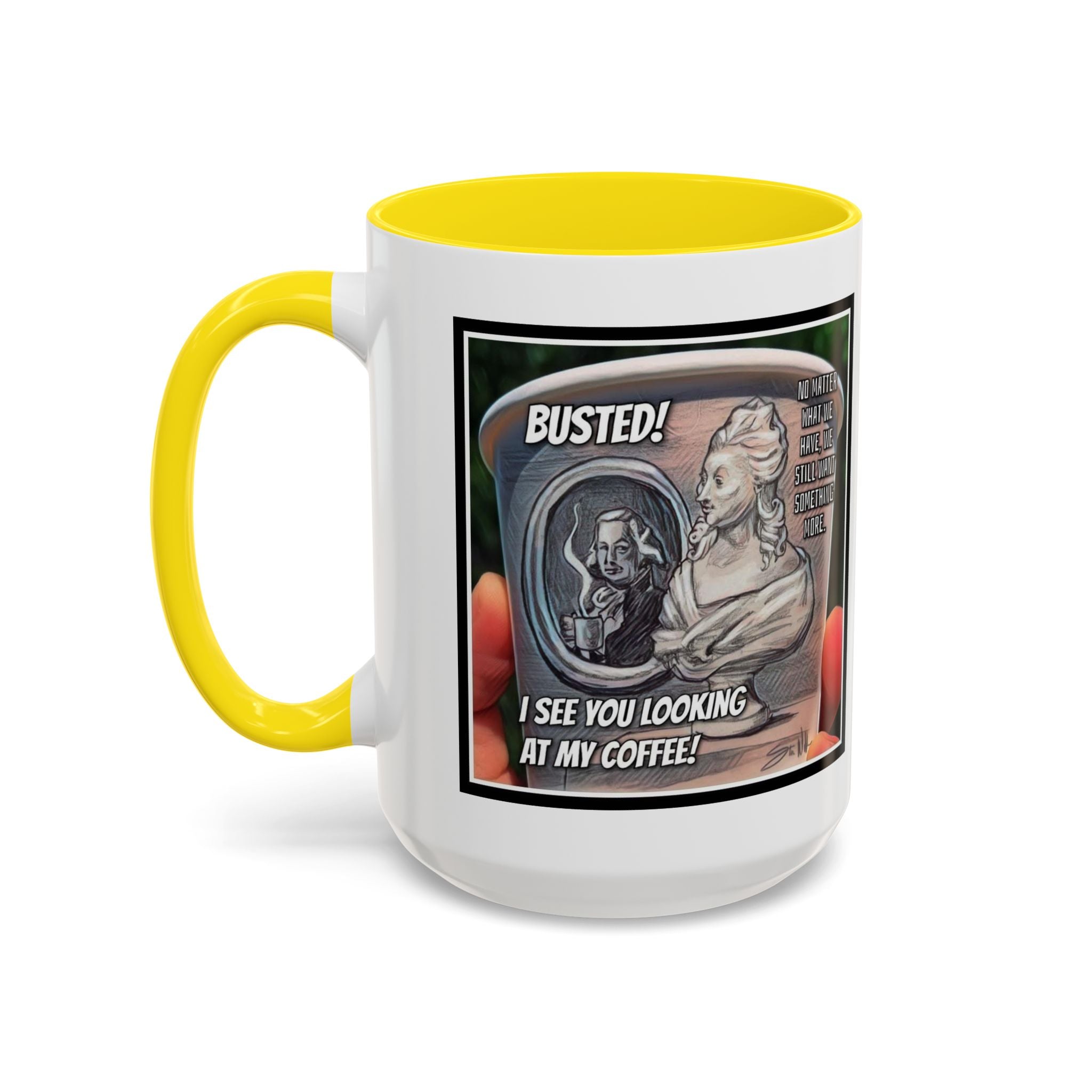 Busted - Debate Accent Ceramic Mug (11/15oz)
