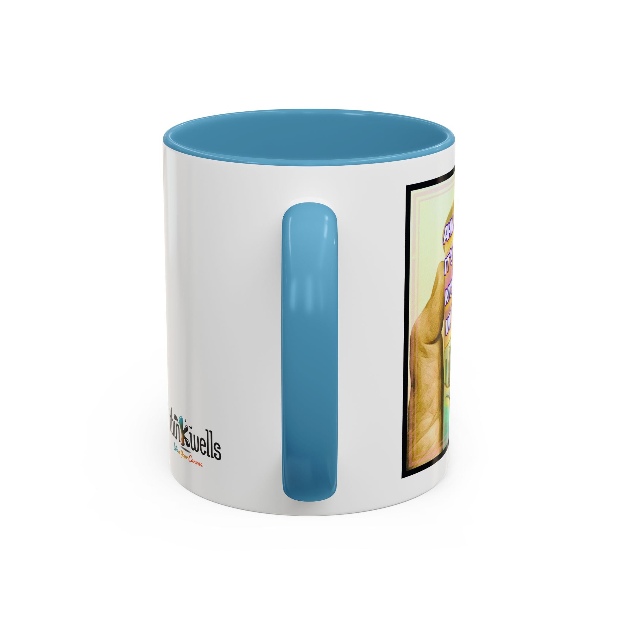 Karate Kickin' in Accent Ceramic Mug (11/15oz)