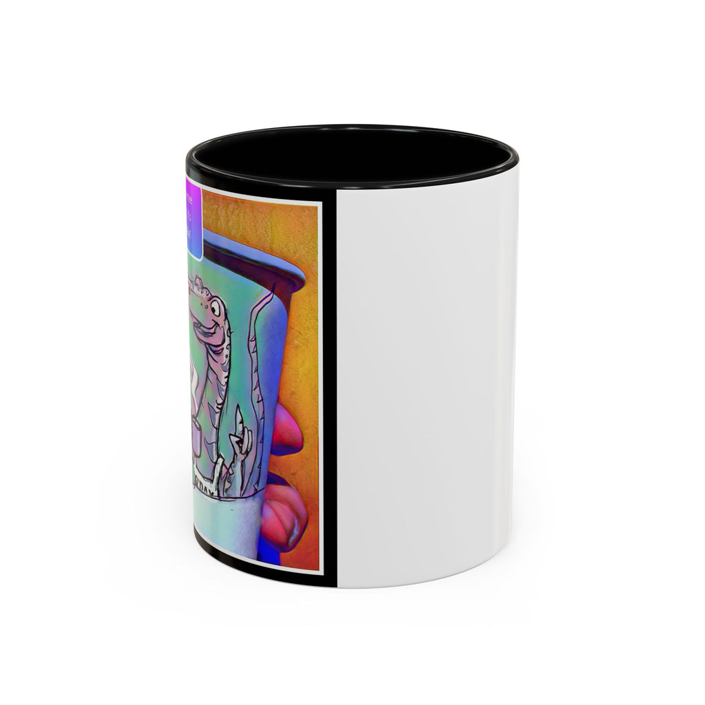 Tomorrow in Aus Dino Accent Ceramic Mug (11/15oz)