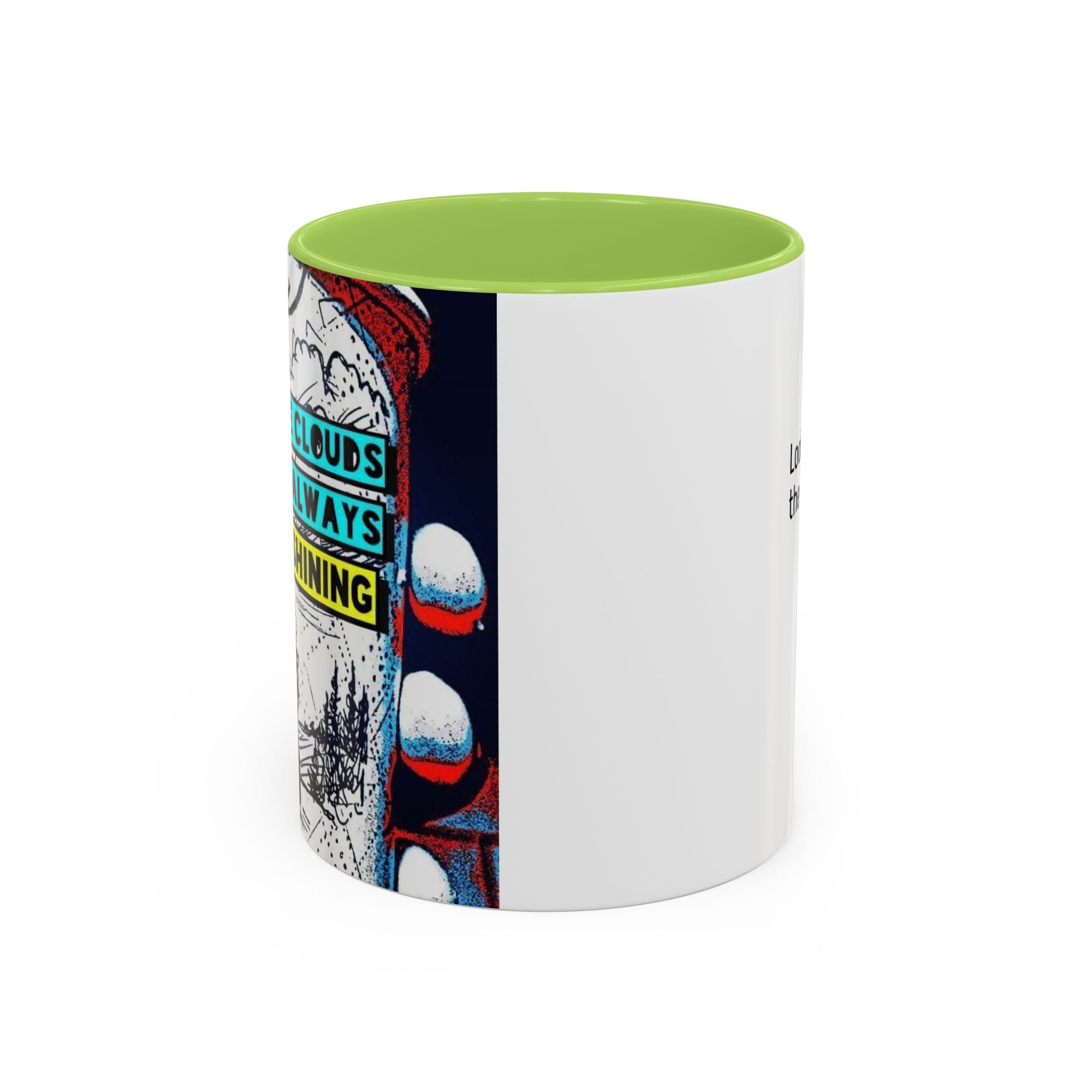 Above the Clouds Accent Ceramic Mug (11/15oz)